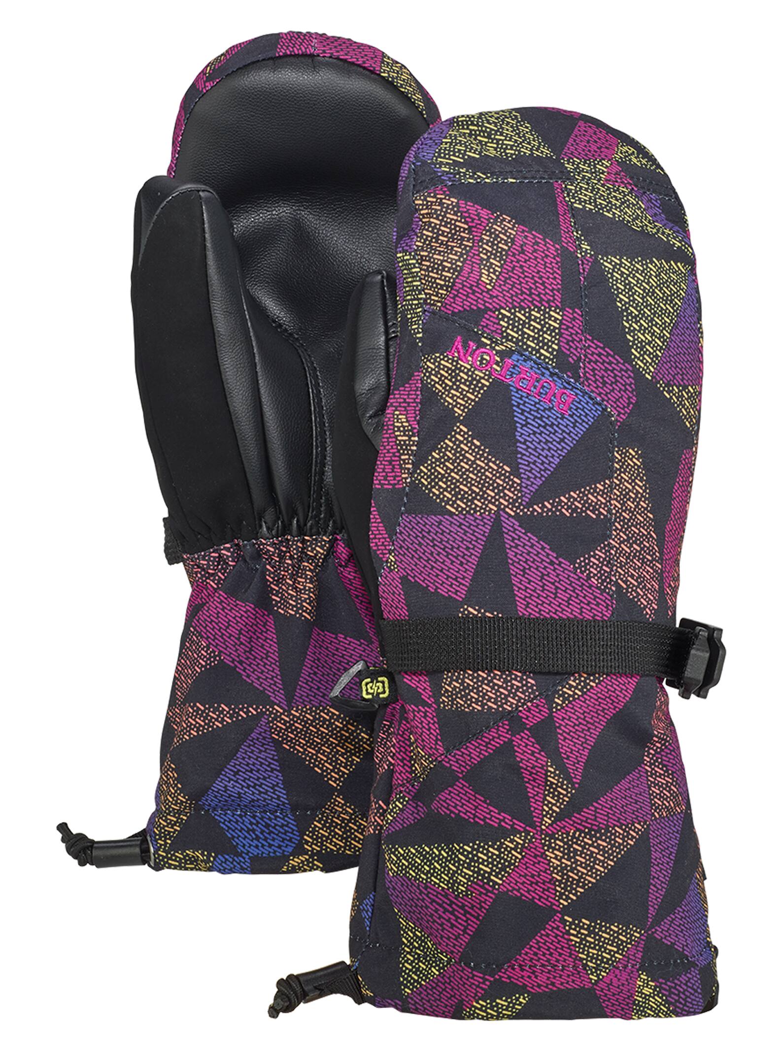 Burton - Moufles en GORE-TEX enfant, True Black Morse Geo, L