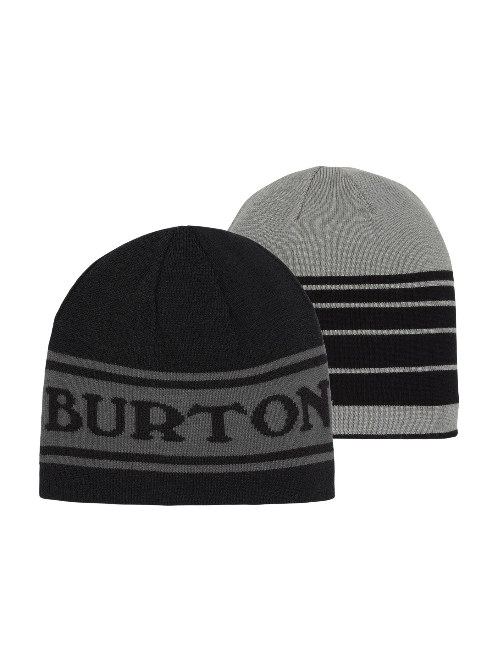 Burton – Bonnet réversible Billboard enfant, True Black / Monument, 1SZ