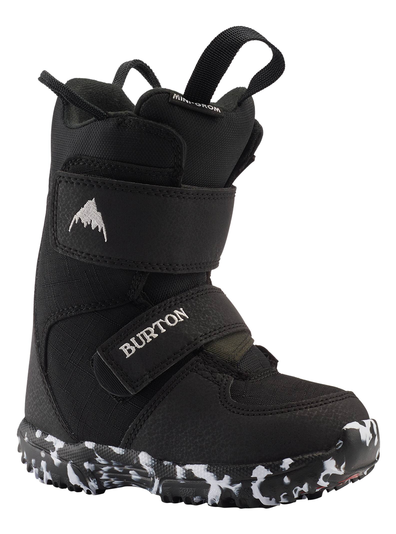 Burton - Boots de snowboard Mini-Grom tout-petit, Black, 12C