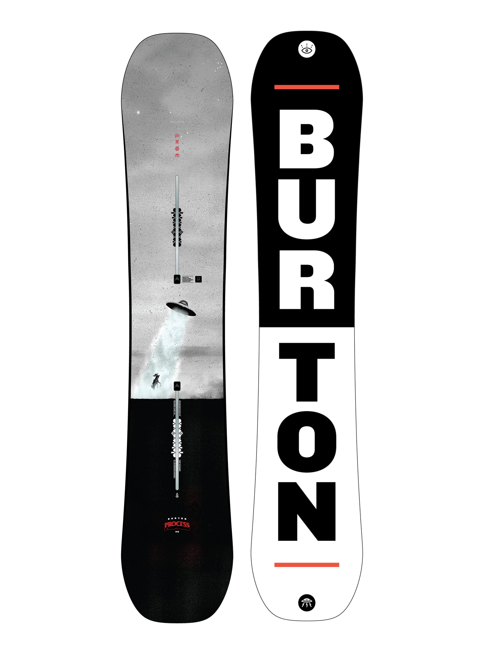 Burton – Snowboard à cambre Process homme, 155