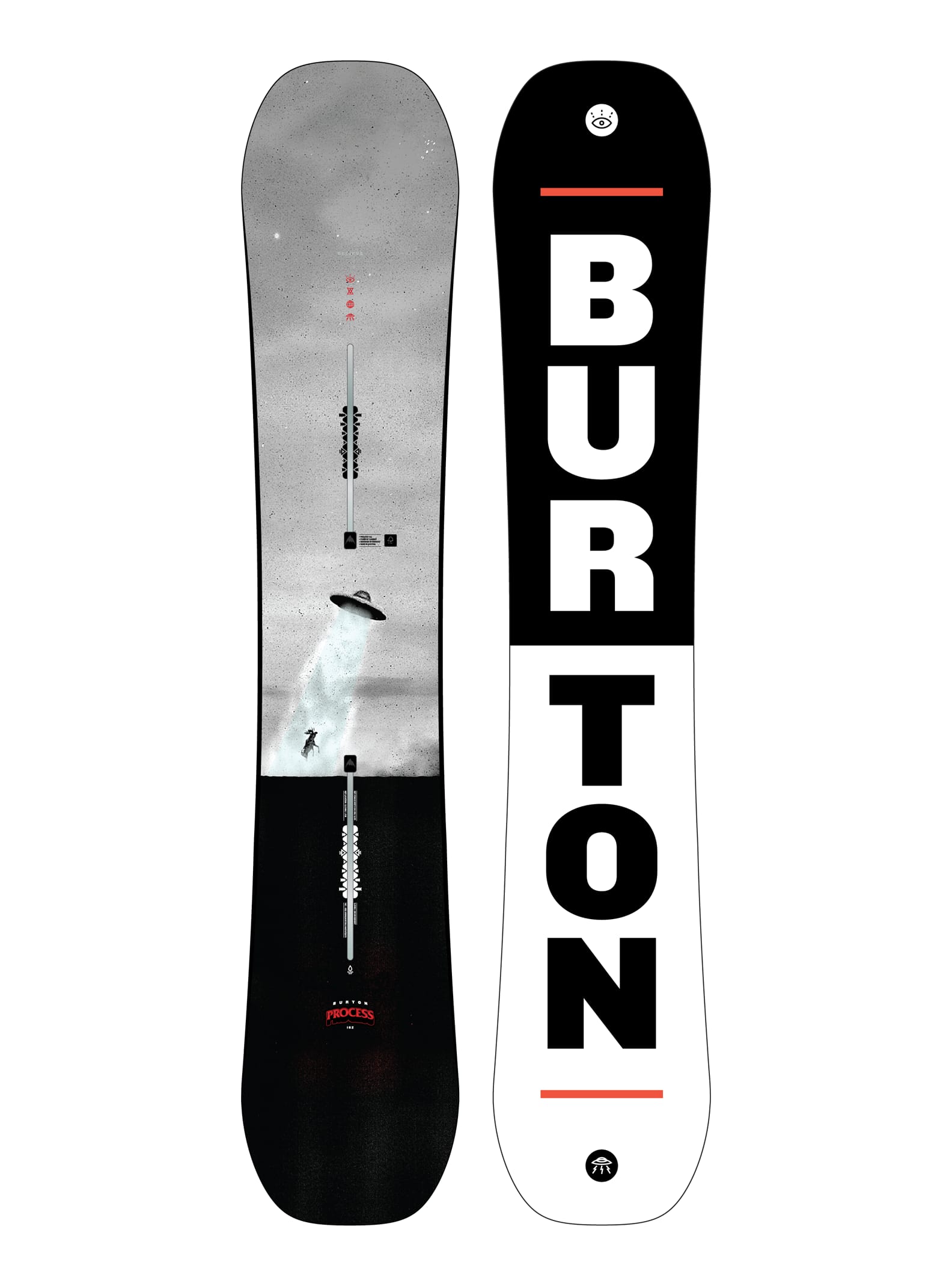 Burton – Snowboard à cambre Process homme, 162