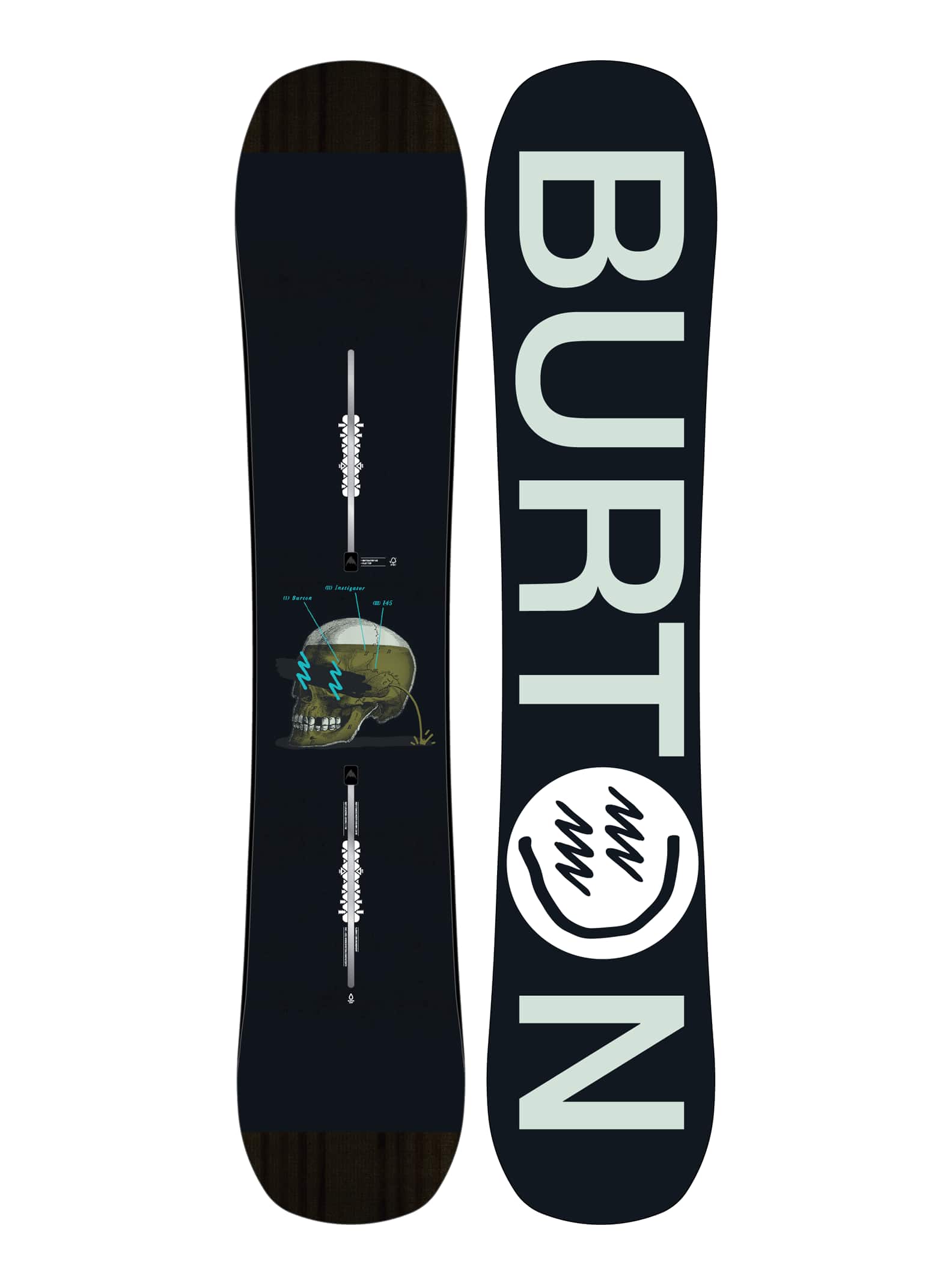 Burton – Snowboard plat Instigator homme, 145