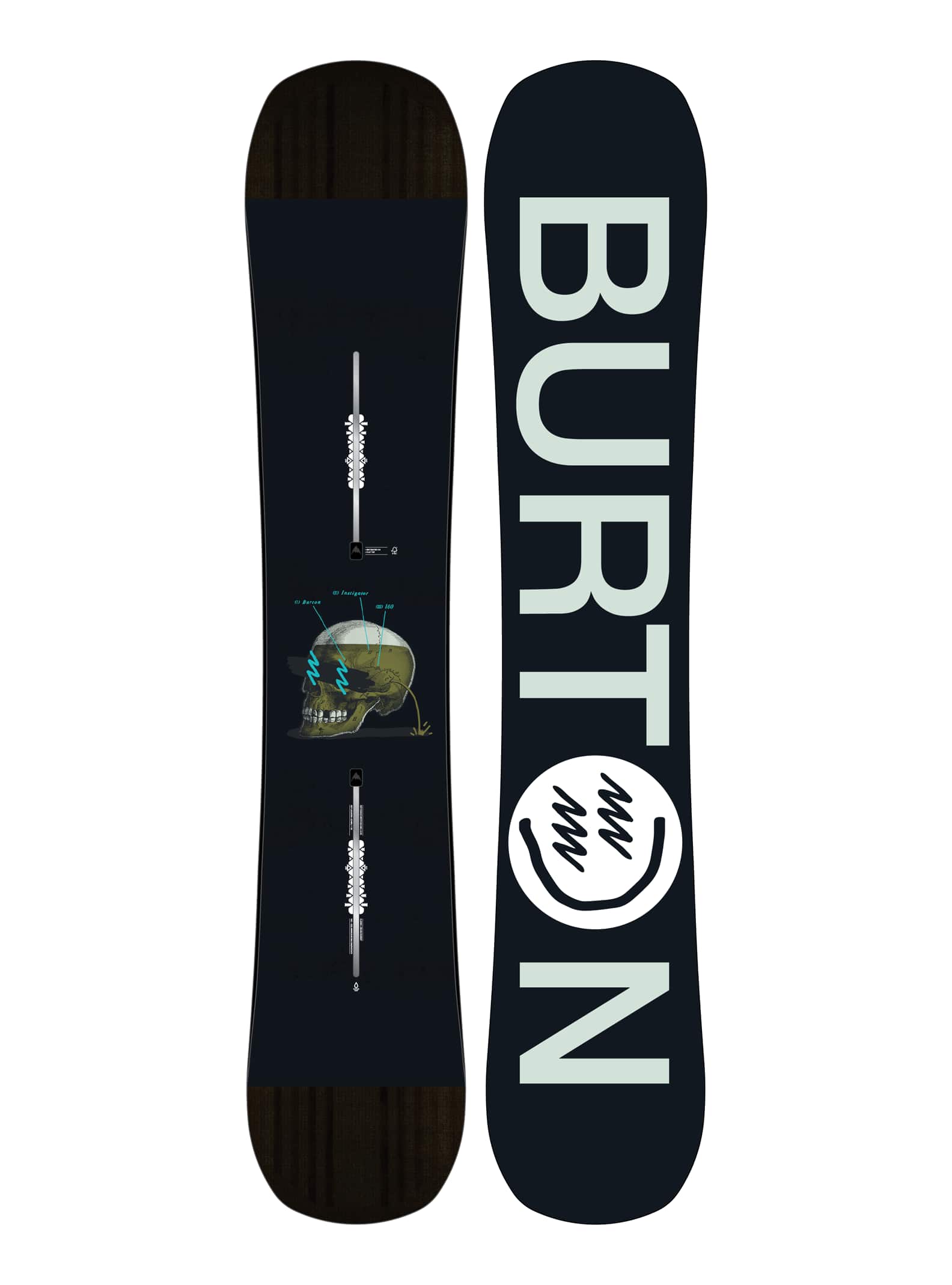 Burton – Snowboard plat Instigator homme, 160