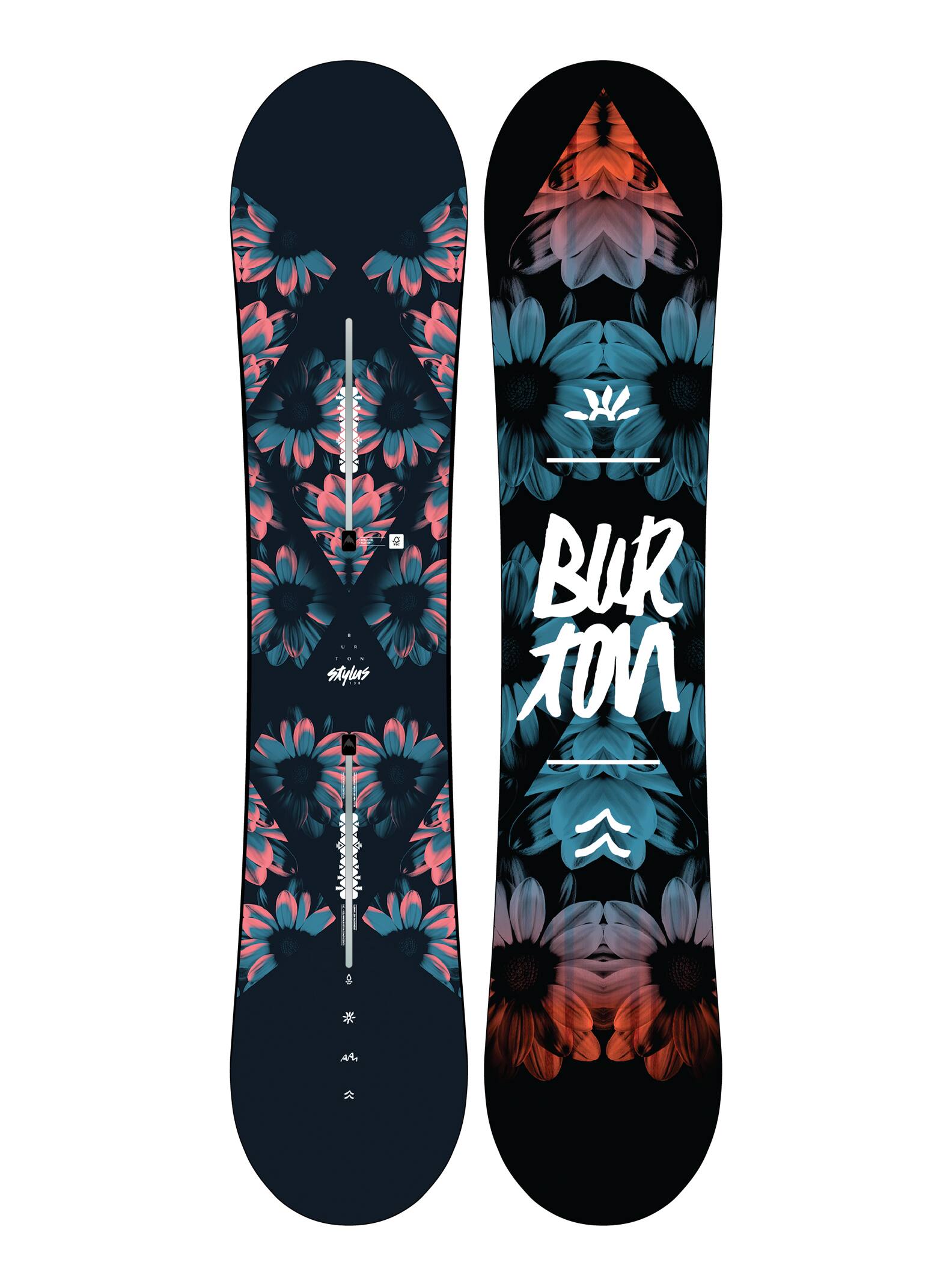 Burton  - Snowboard Stylus Flat Top femme, 138