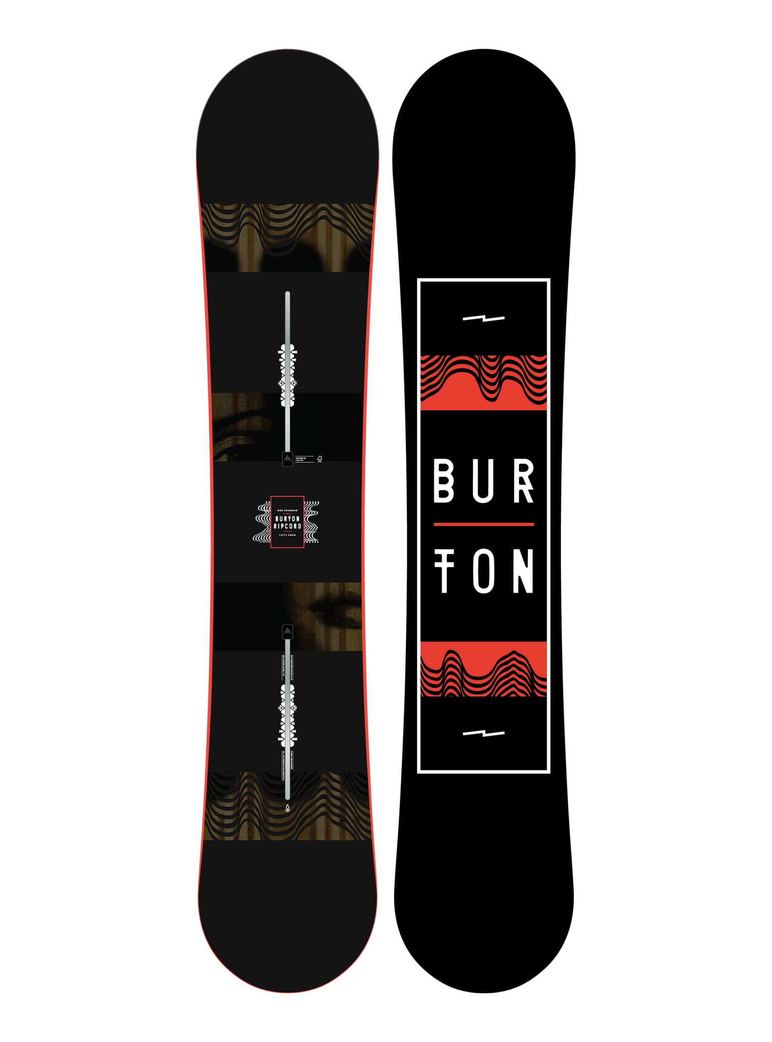 Burton – Snowboard plat Ripcord homme, 154