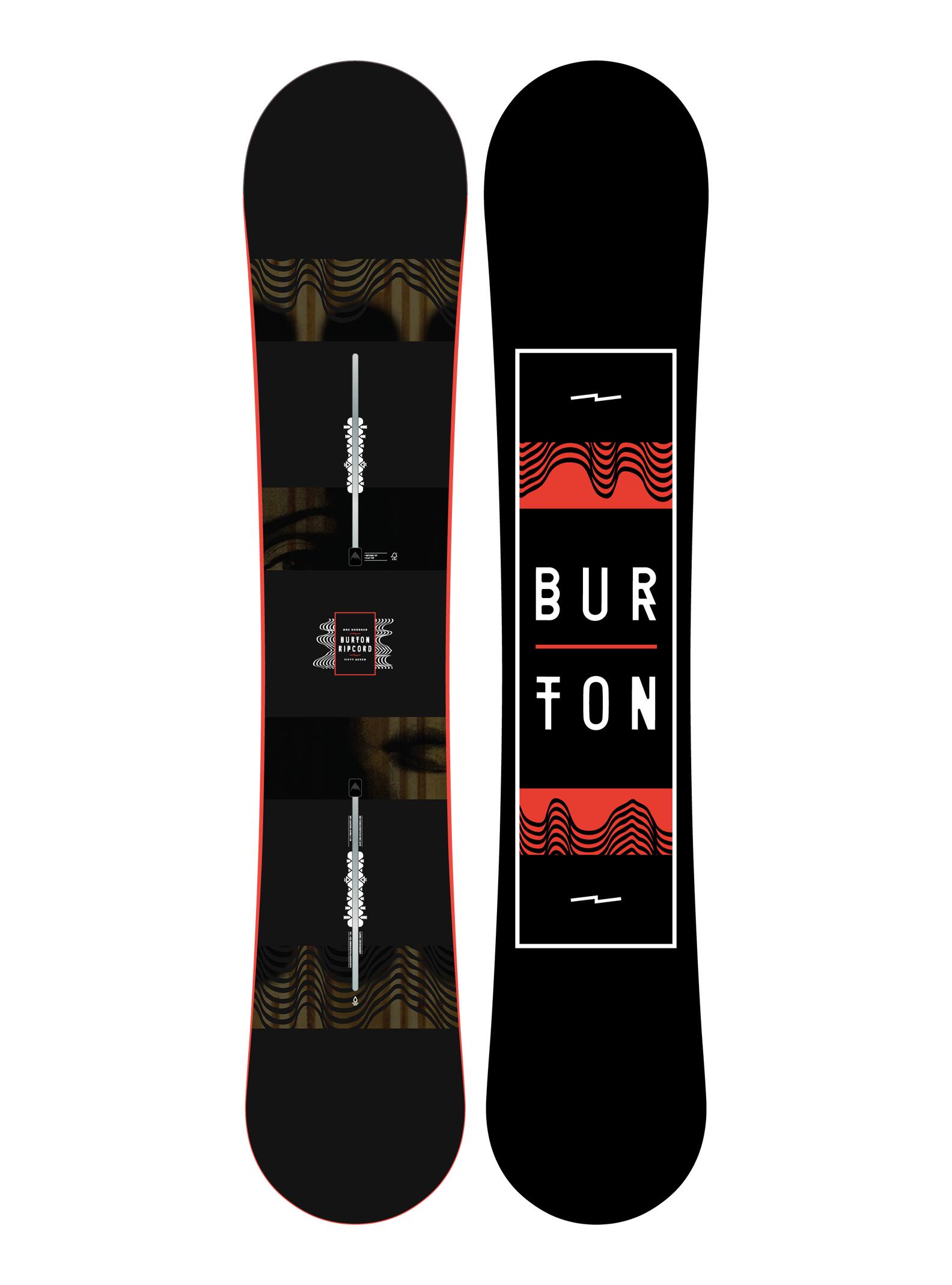Burton – Snowboard plat Ripcord homme, 157