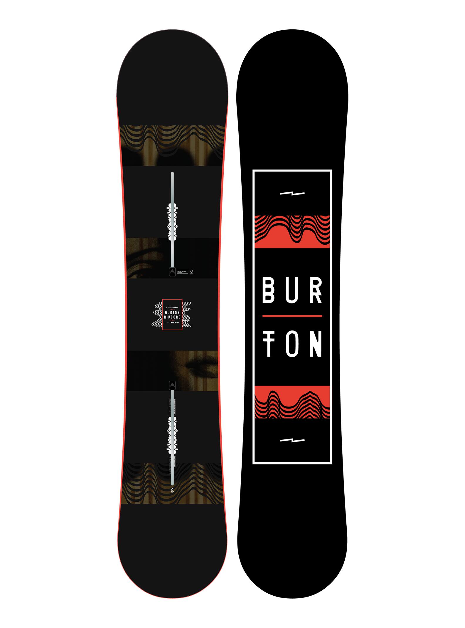 Burton – Snowboard plat Ripcord homme, 1070410600056W, 56W
