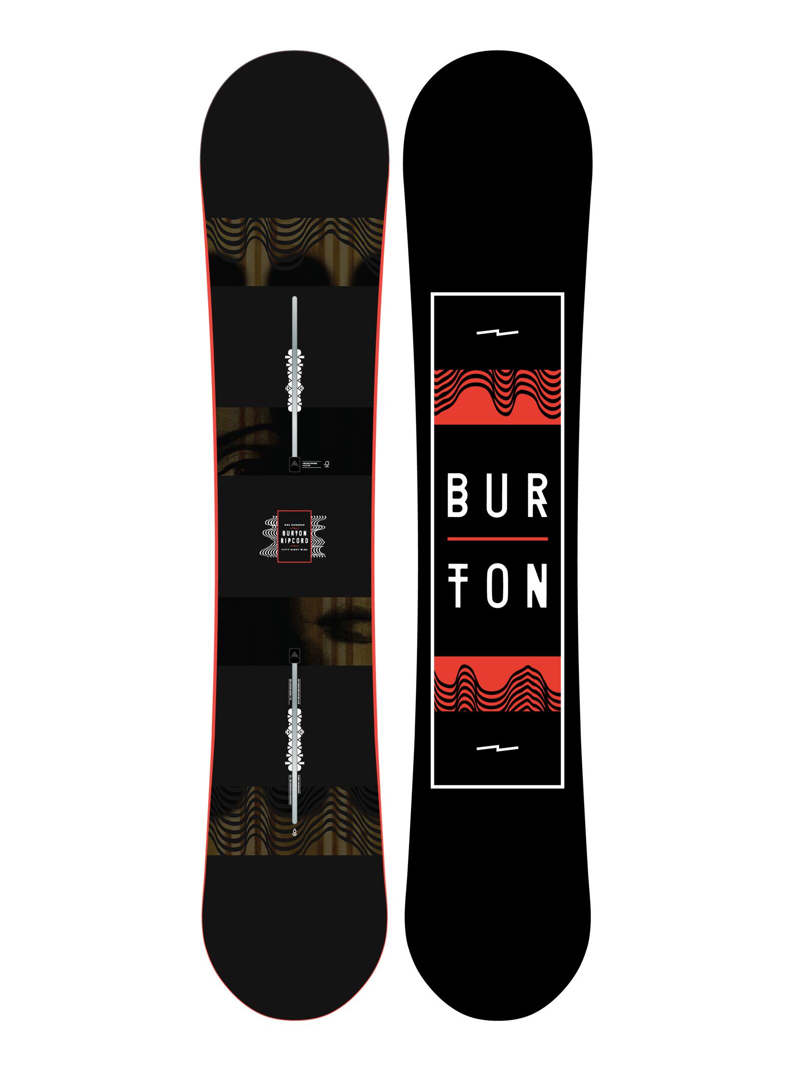 Burton – Snowboard plat Ripcord homme, 1070410600058W, 58W