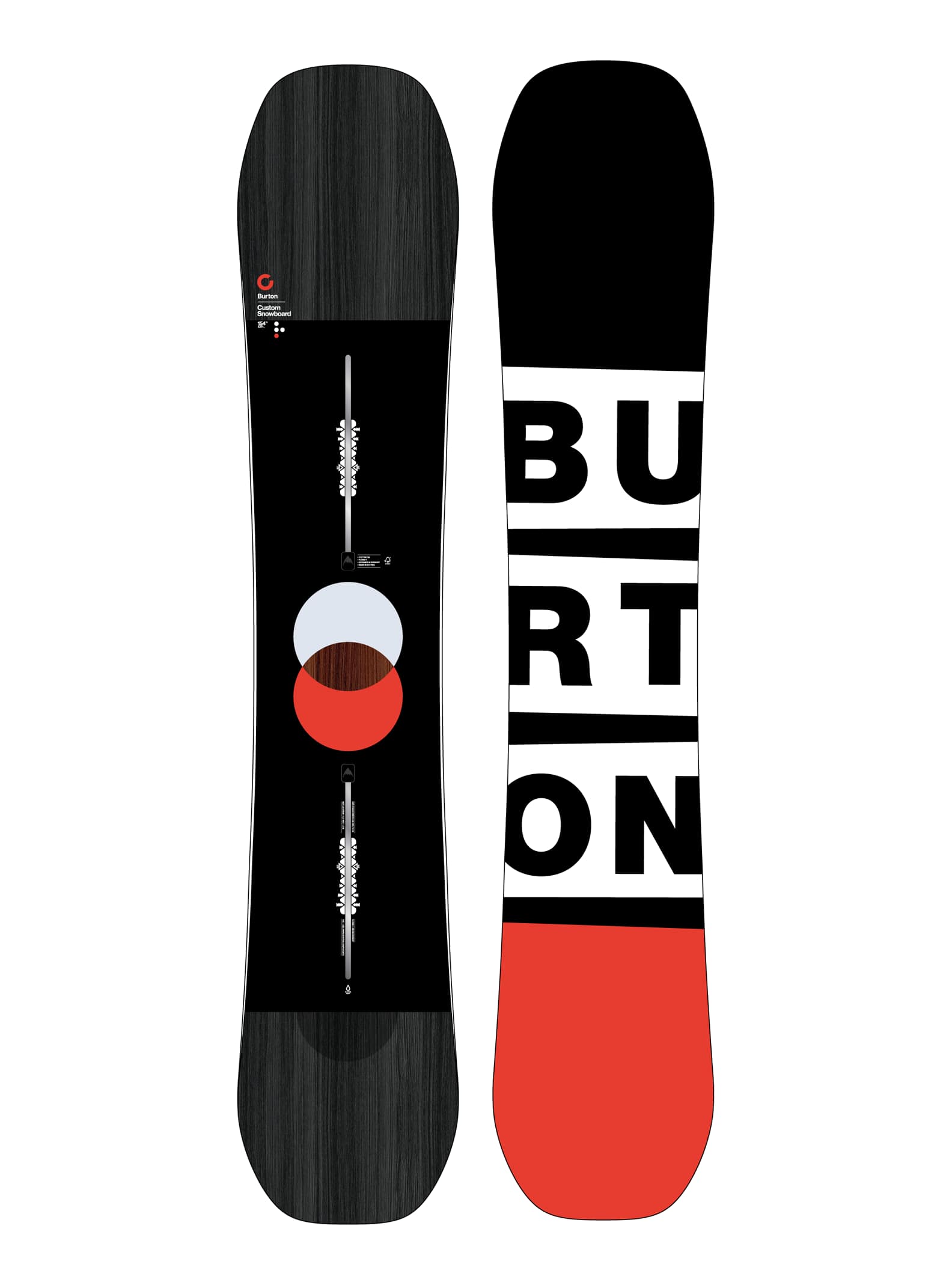 Burton - Snowboard Custom Flying V homme, 154
