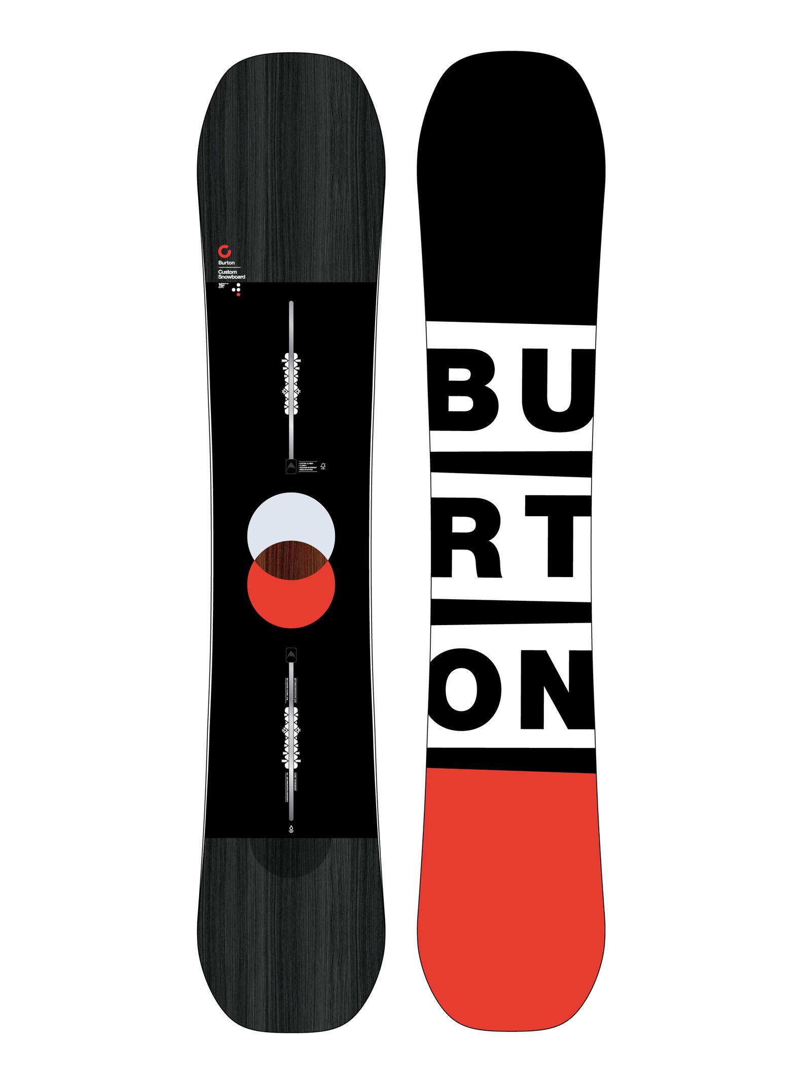 Burton - Snowboard Custom Flying V homme, 1070710600062W, 62W