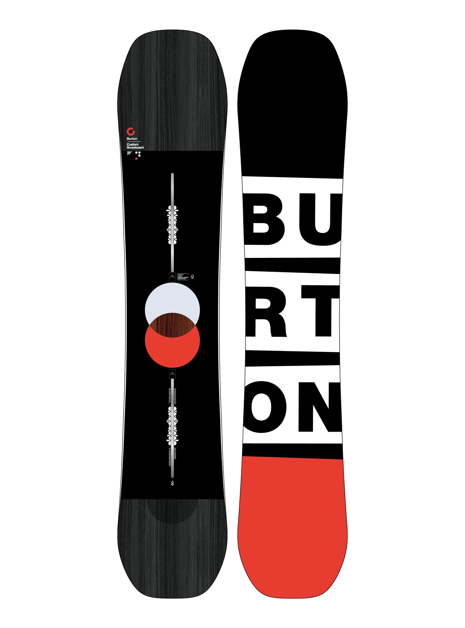 BURTON CUSTOM 158 FV × BURTON GENESIS Mパウダー - ボード