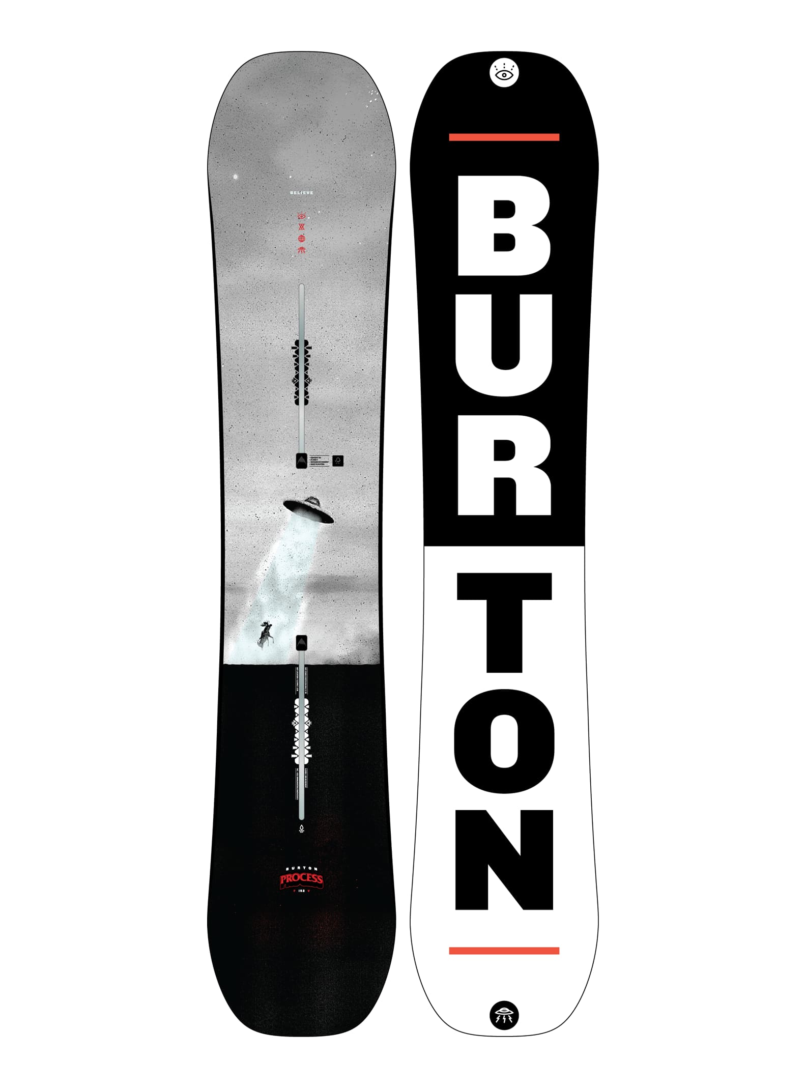 Burton Process Flying V Snowboard Sz 159cm