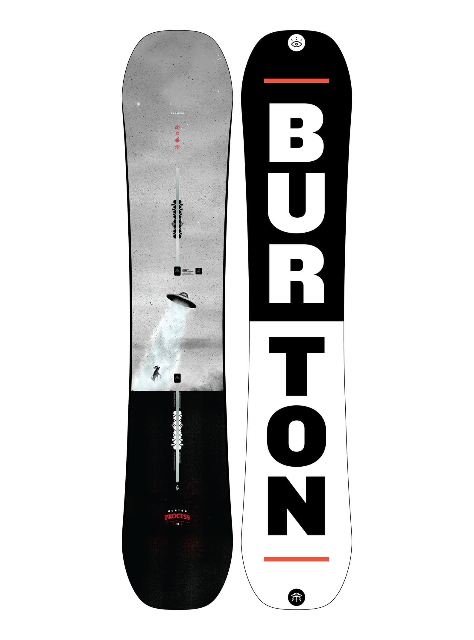 Burton - Snowboard Process Flying V homme, 152