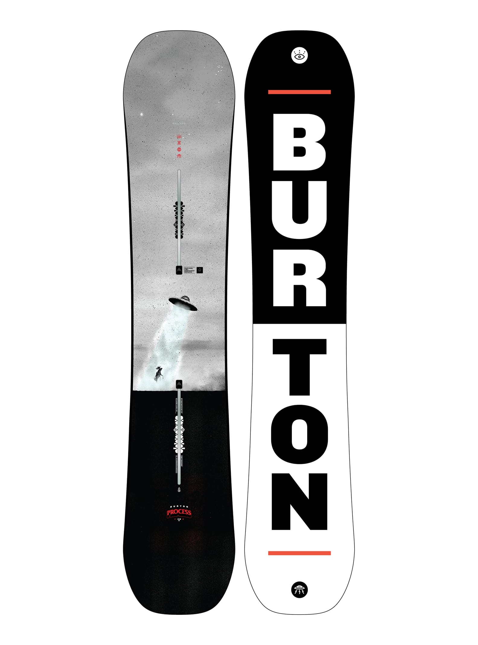 Burton - Snowboard Process Flying V homme, 1071210600059W, 59W