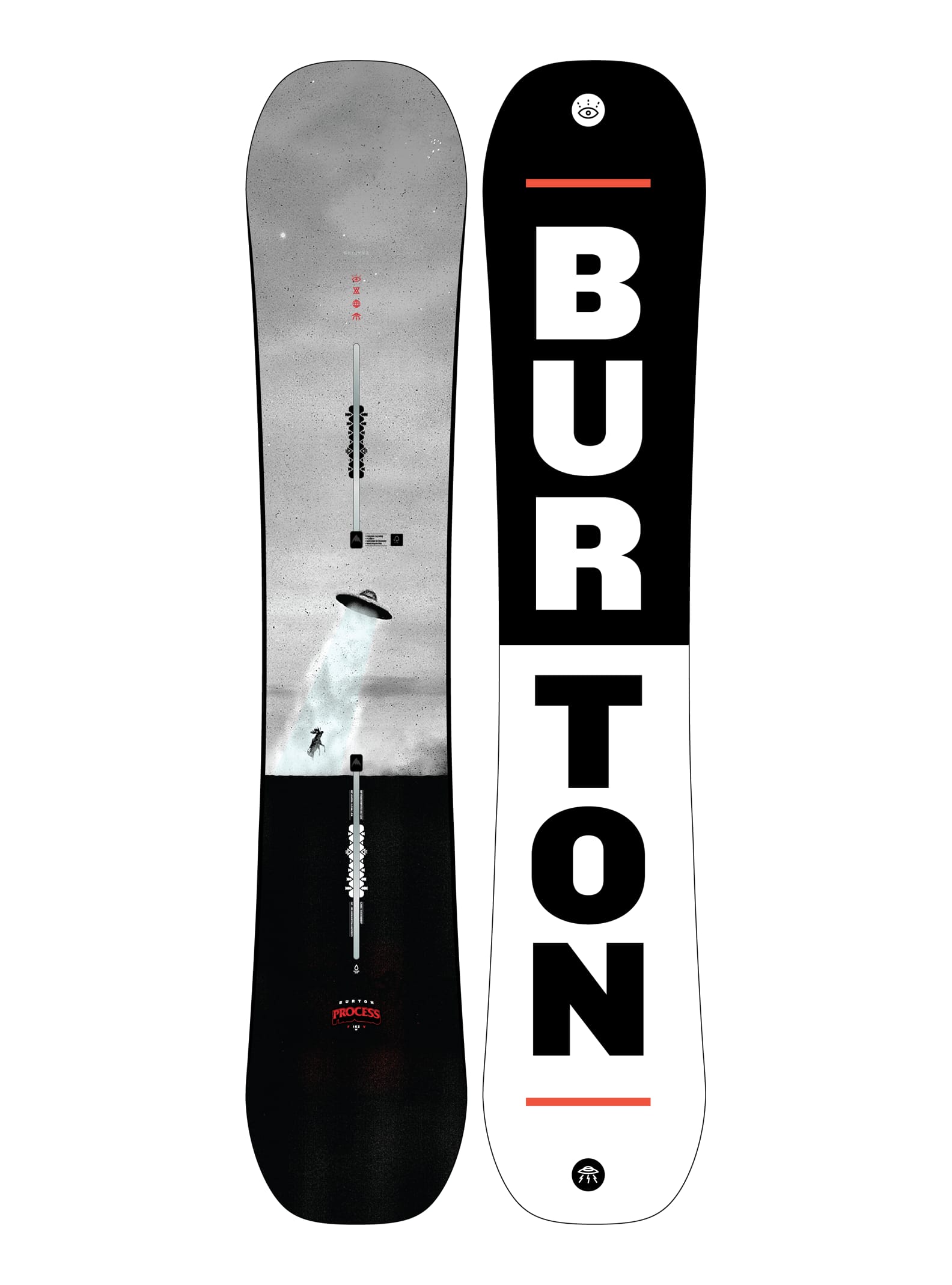 Burton - Snowboard Process Flying V homme, 1071210600062W, 62W