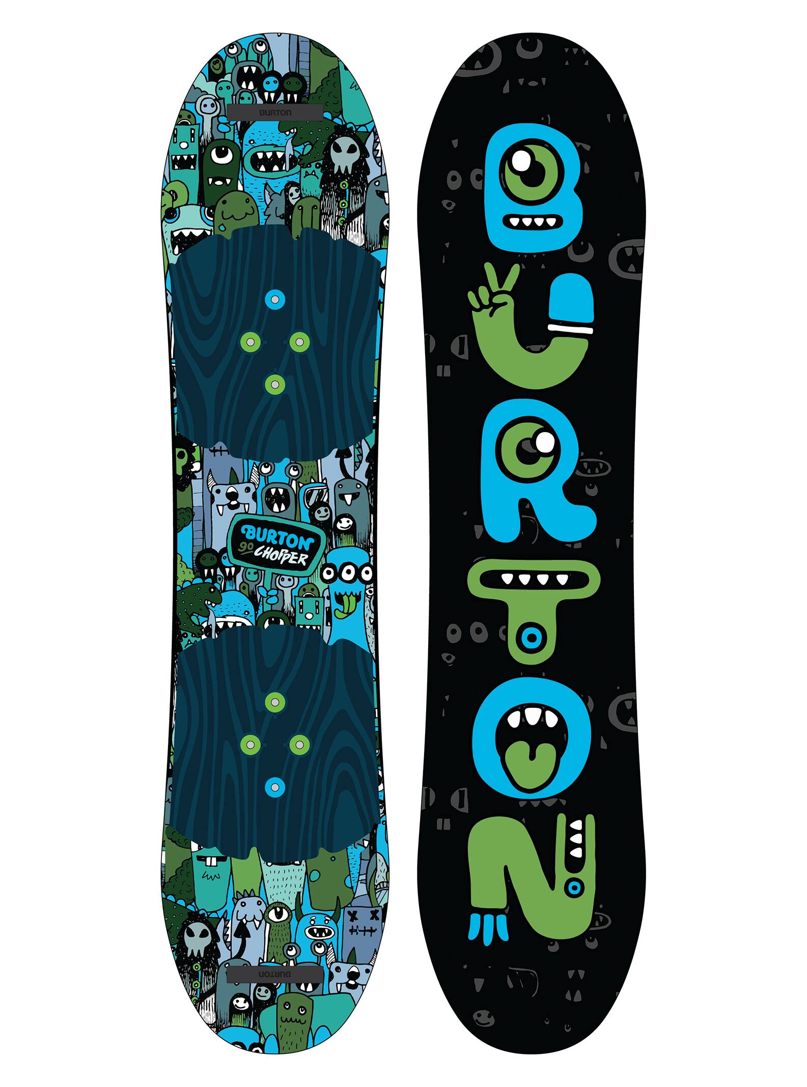 Burton - Snowboard Chopper Flat Top garçon, 090