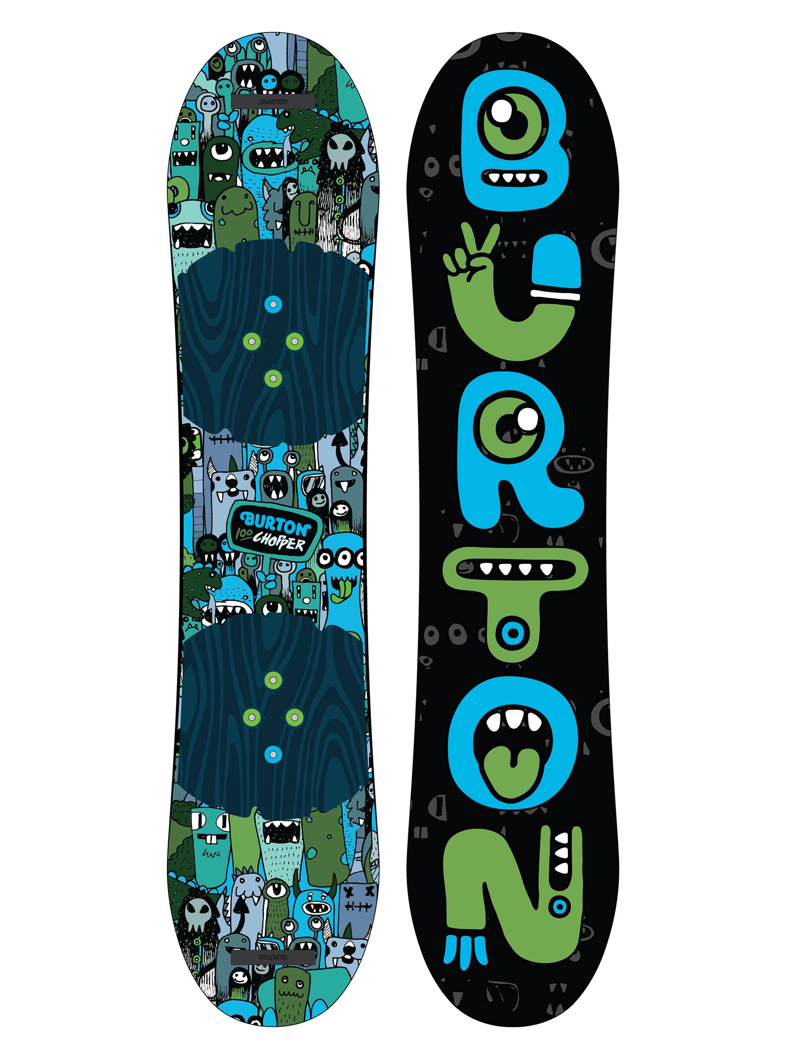 Burton - Snowboard Chopper Flat Top garçon, 100