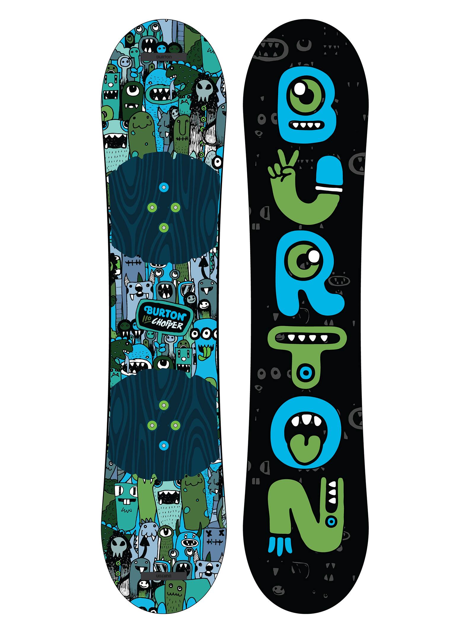 Burton - Snowboard Chopper Flat Top garçon, 110