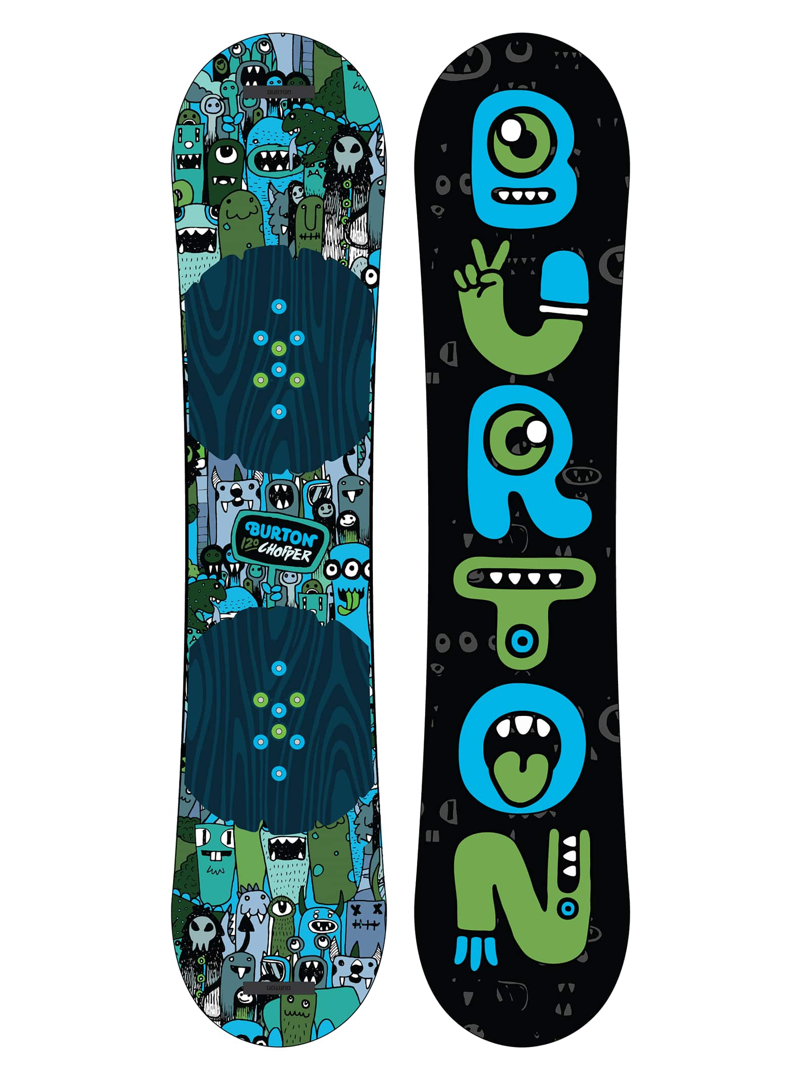 Burton - Snowboard Chopper Flat Top garçon, 120