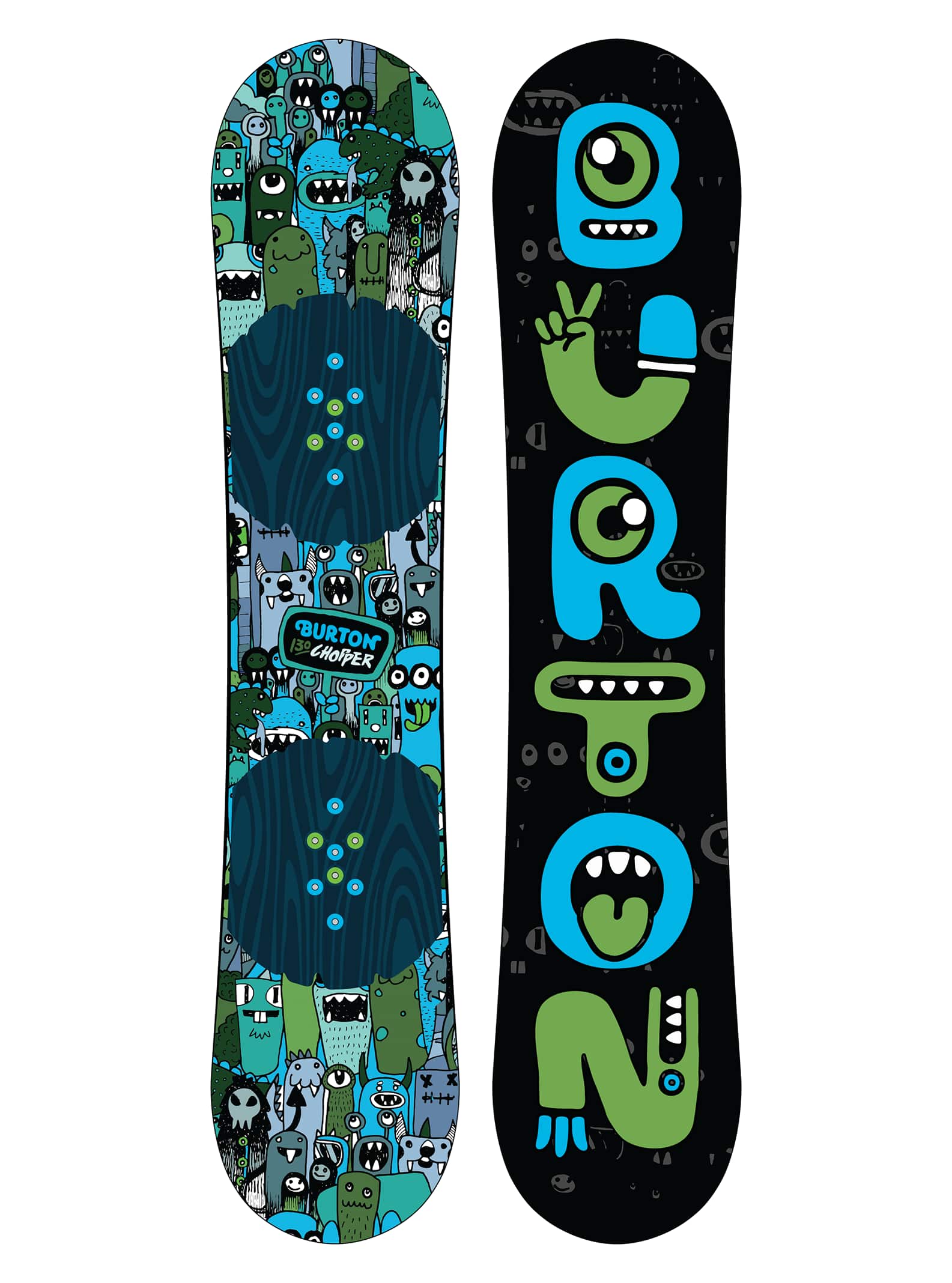 Burton - Snowboard Chopper Flat Top garçon, 130