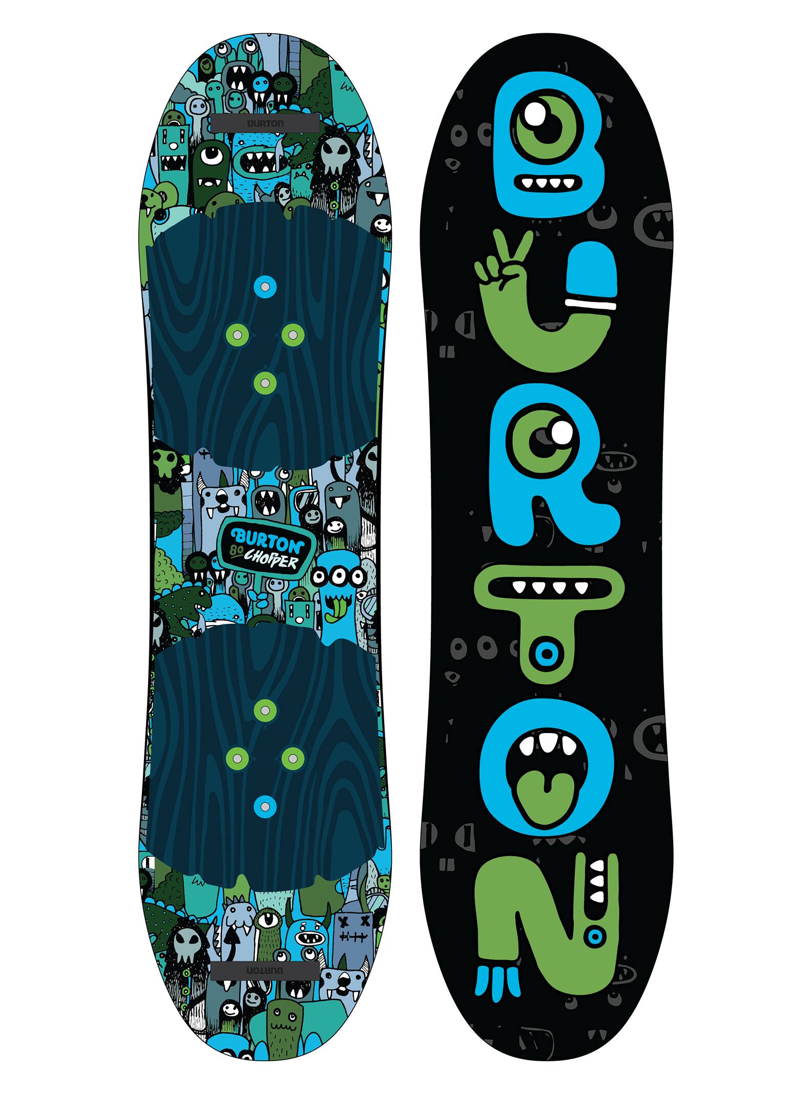 Boys' Burton Chopper Flat Top Snowboard