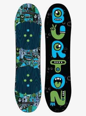 Boys' Burton Chopper Flat Top Snowboard shown in Graphic