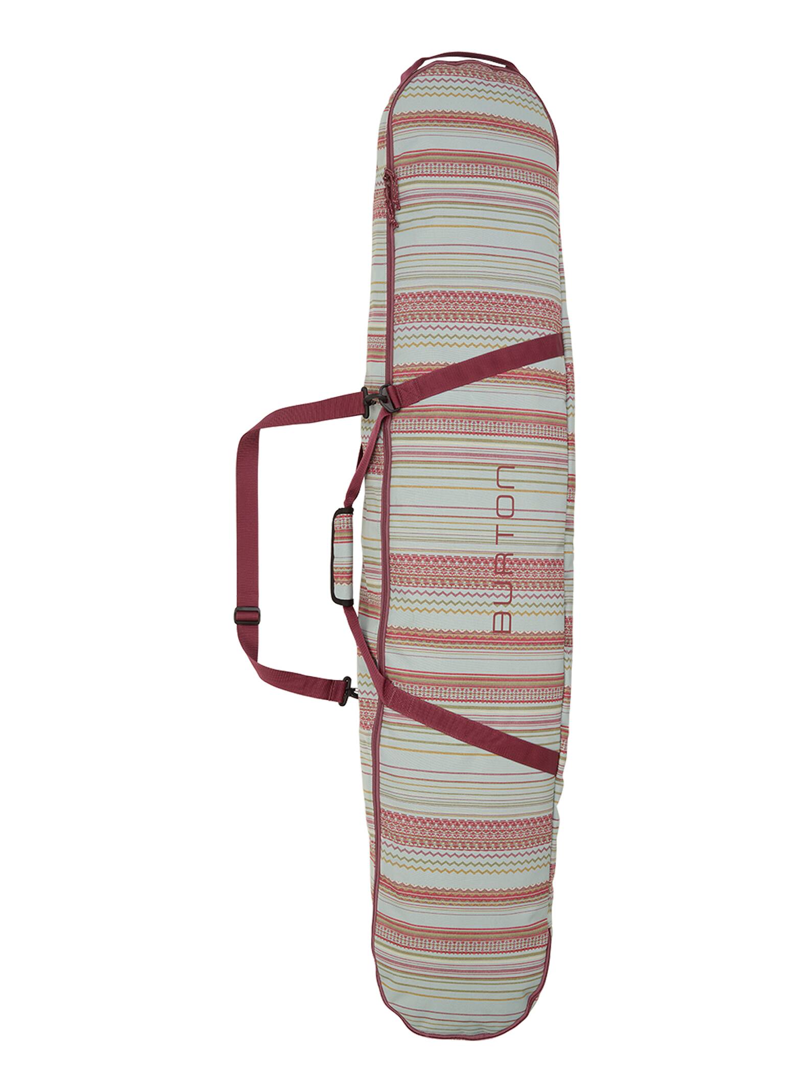 Burton Snowboard Space Sack de, Aqua Gray Revel Stripe Print, 146