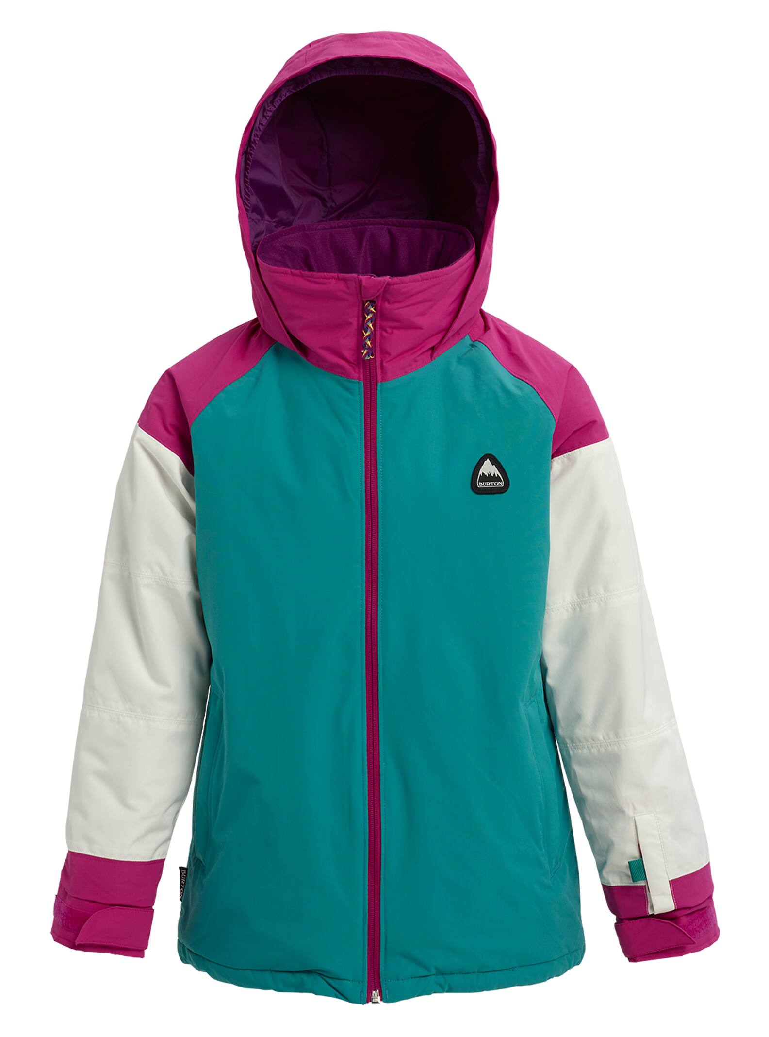 Burton - Veste Hart fille, Green-Blue Slate Multi, L