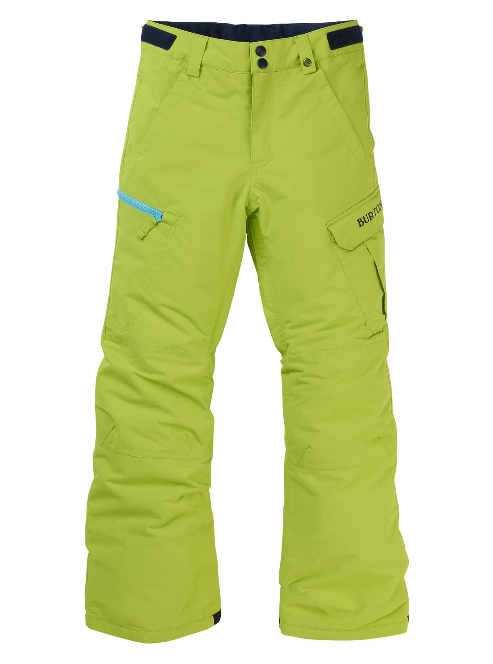 Med Husky Leech sizes NWT Boys Burton Exile Snowboard pants Color Green 