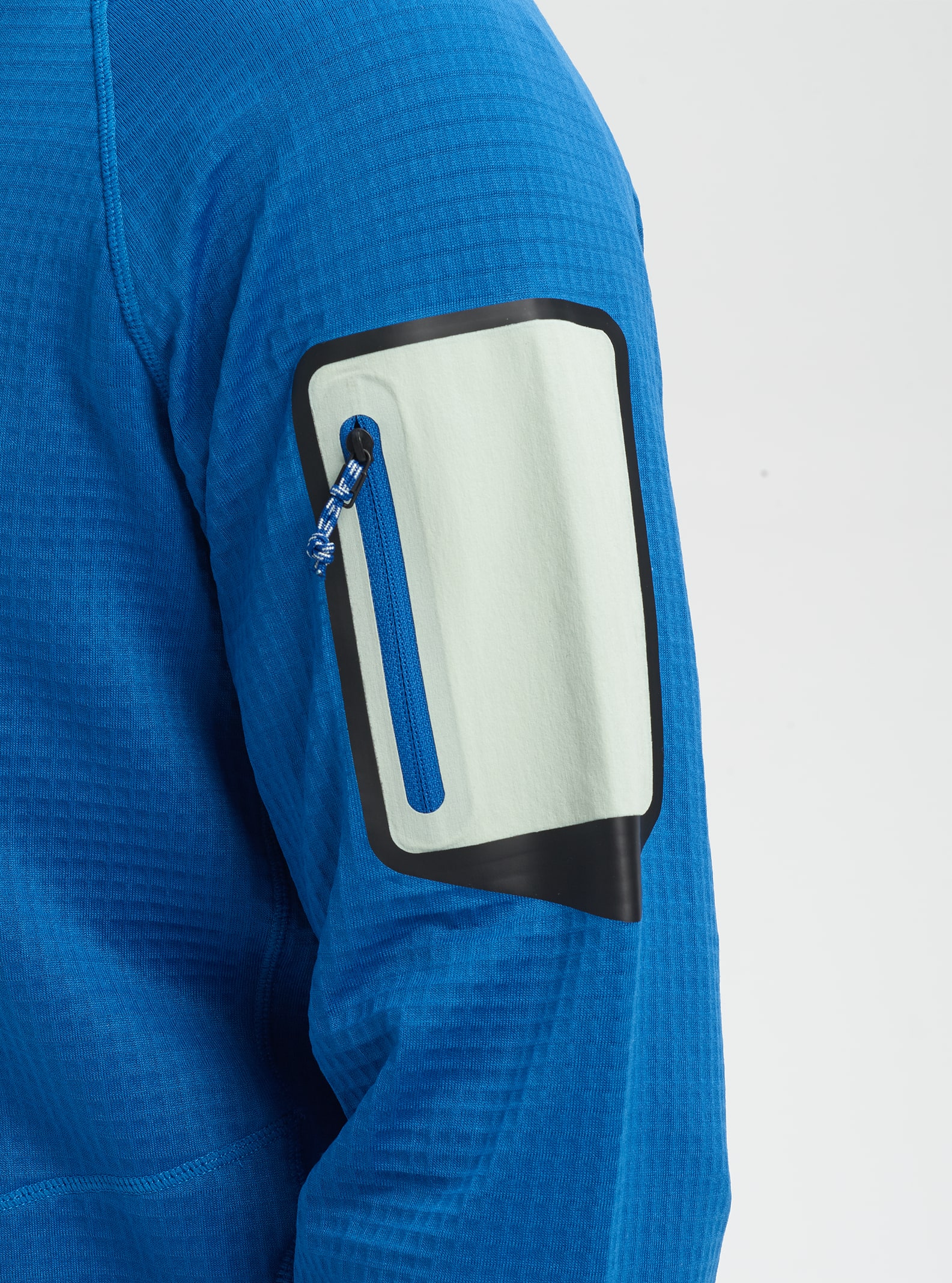 burton ak grid half zip