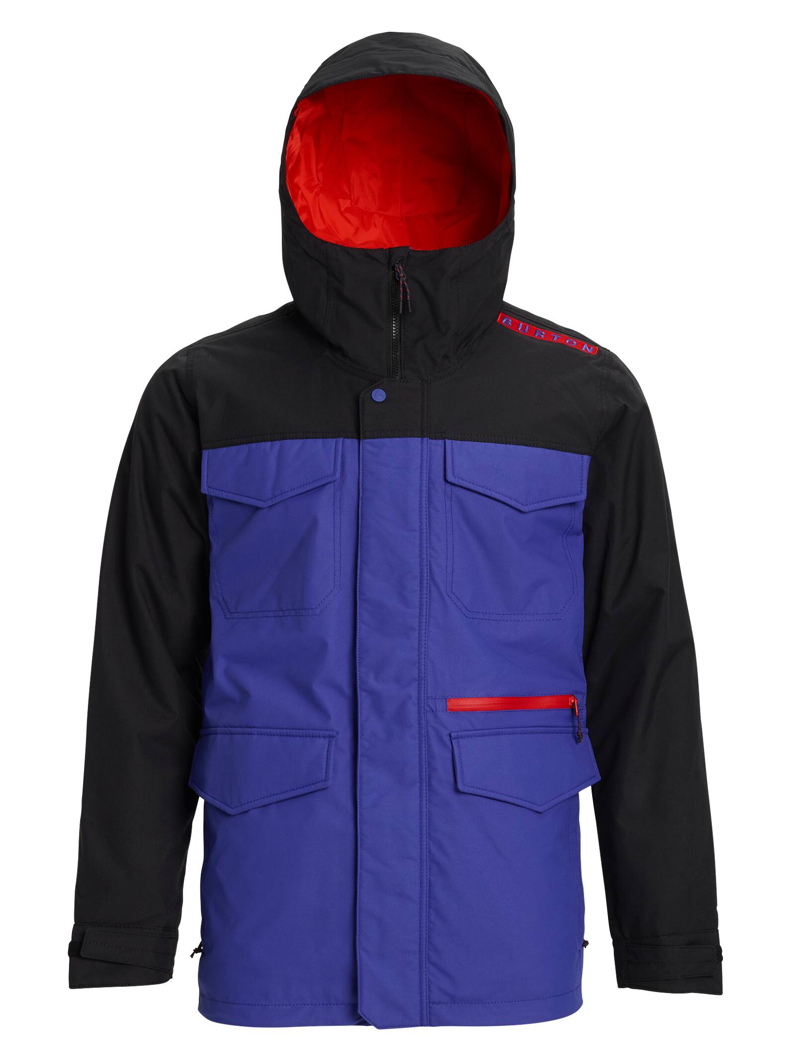 Burton - Veste Covert homme, Royal Blue / True Black, L