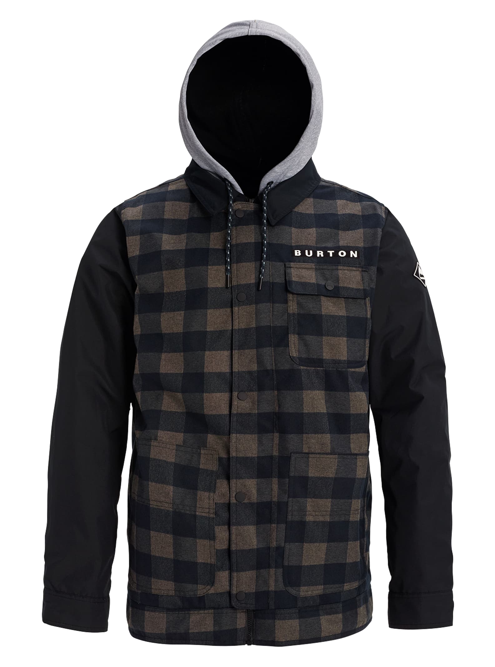 Burton - Veste Dunmore homme, True Black Heather Buffalo Plaid, XXL