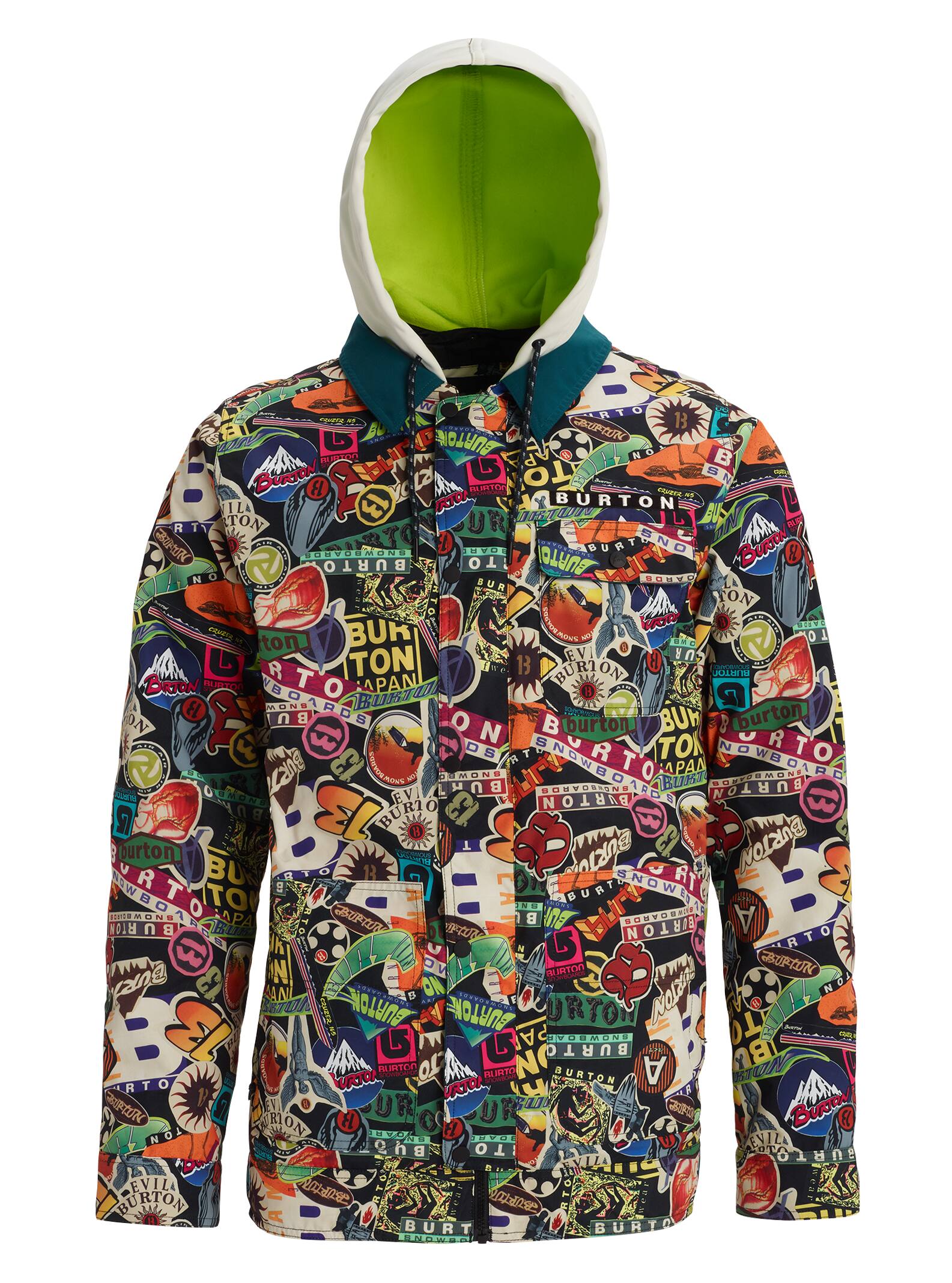 Burton - Veste Dunmore homme, Stickers, M