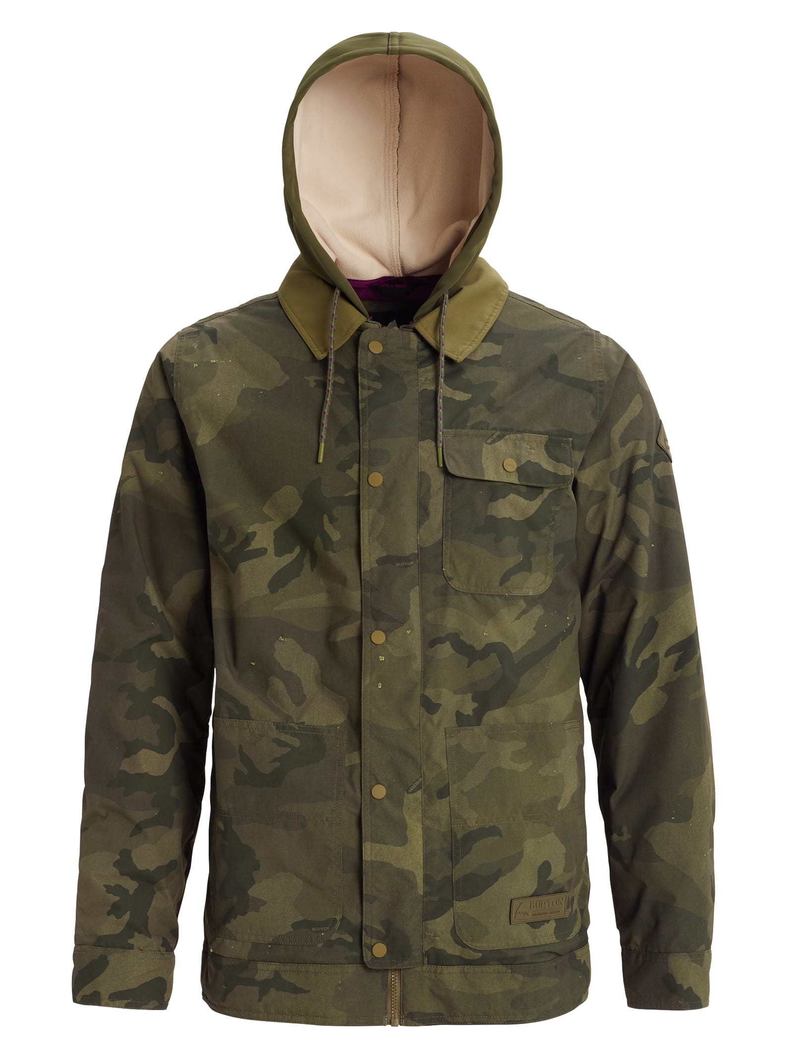 Burton - Veste Dunmore homme, Worn Camo, XXS