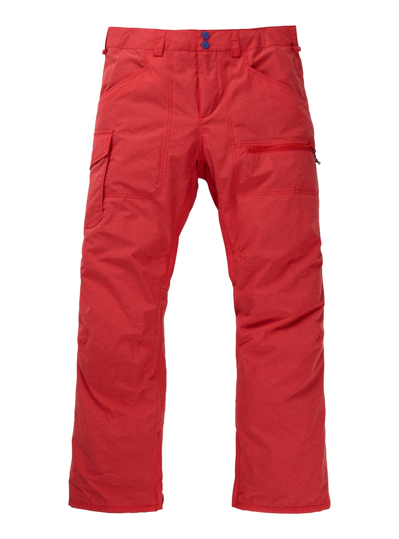 Burton - Pantalon Covert homme, Flame Scarlet Ripstop, L