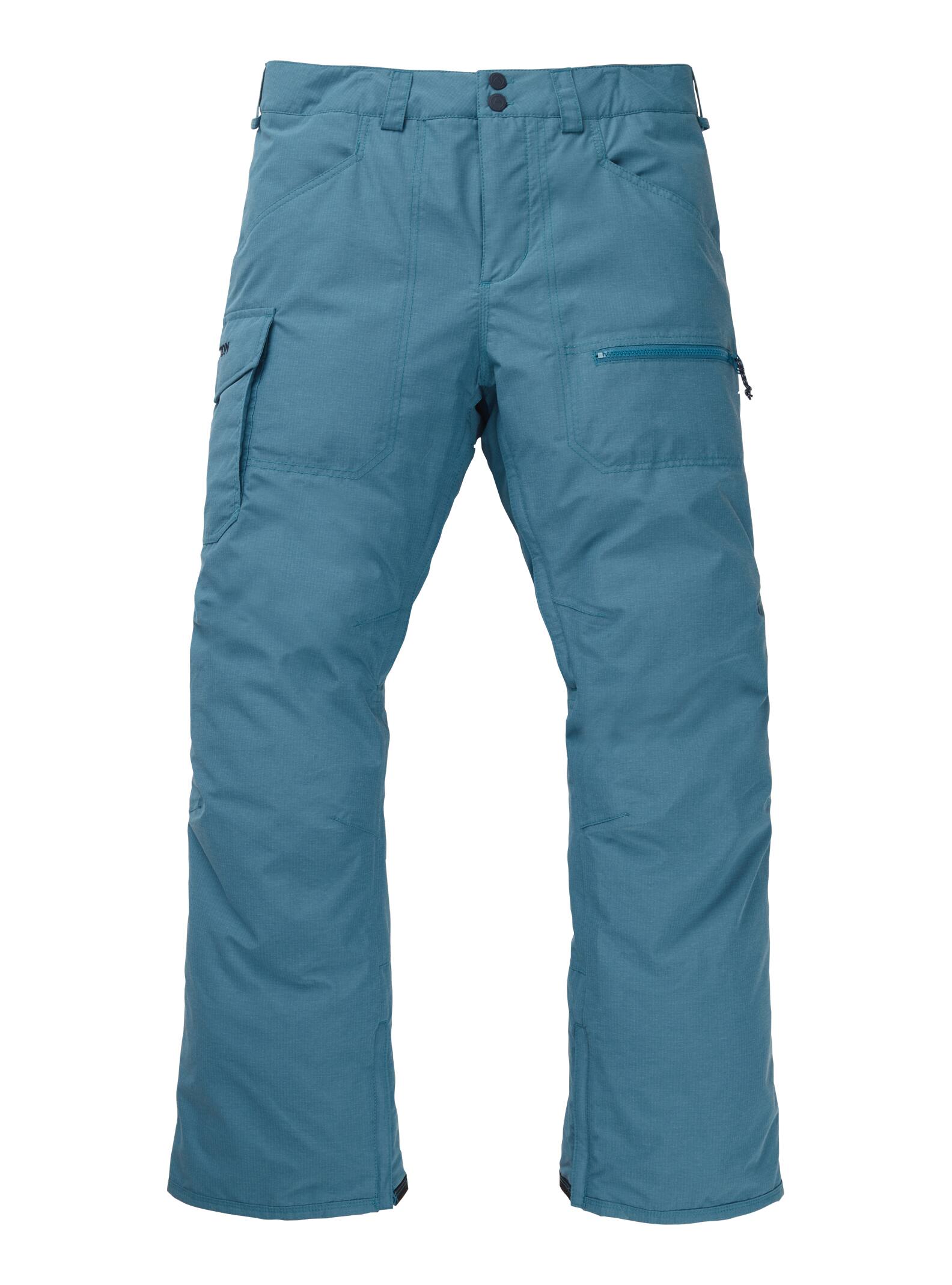 Burton - Pantalon Insulated Covert homme, Storm Blue Ripstop, L