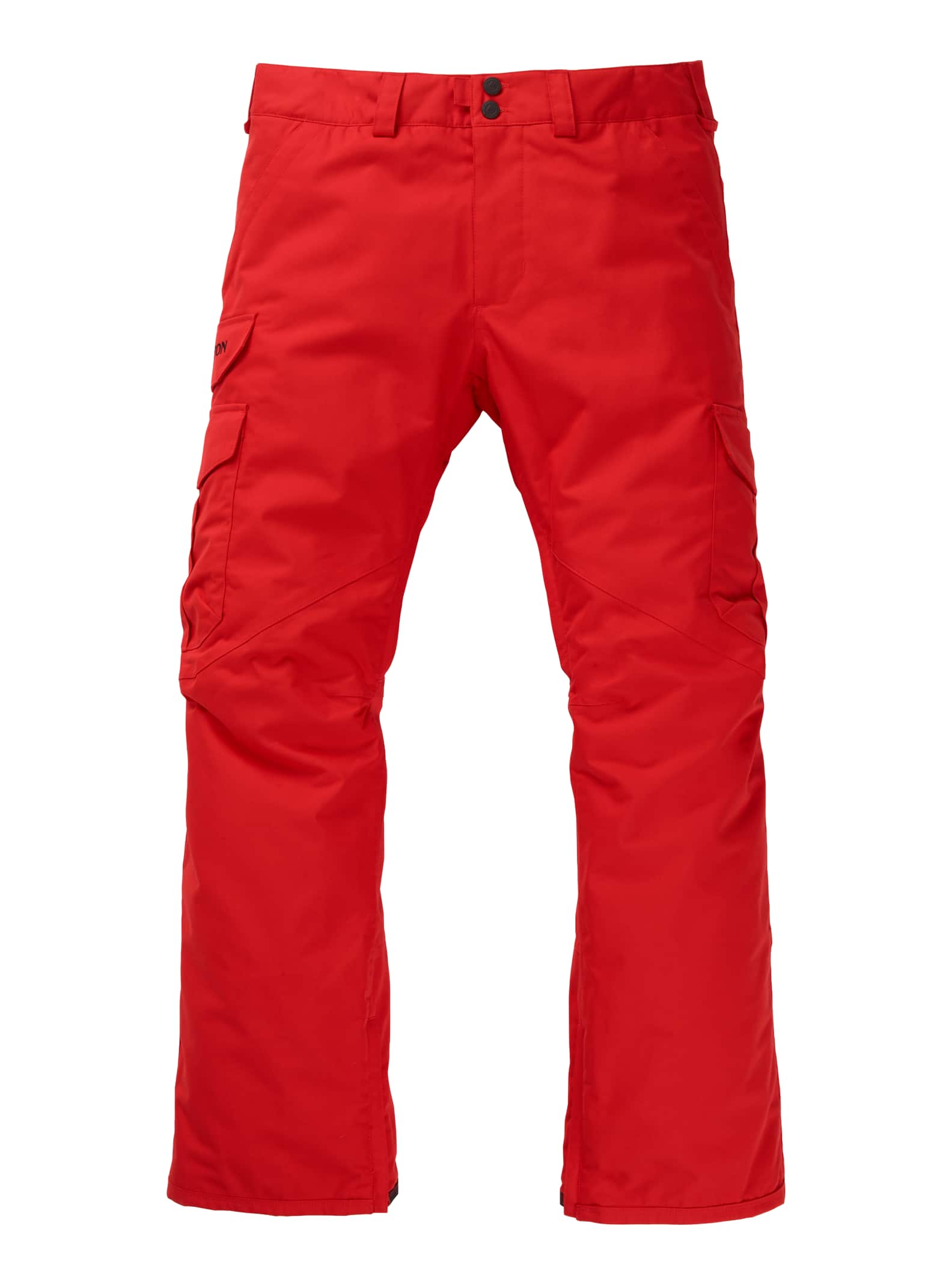 Burton - Pantalon cargo coupe classique homme, Flame Scarlet, XL