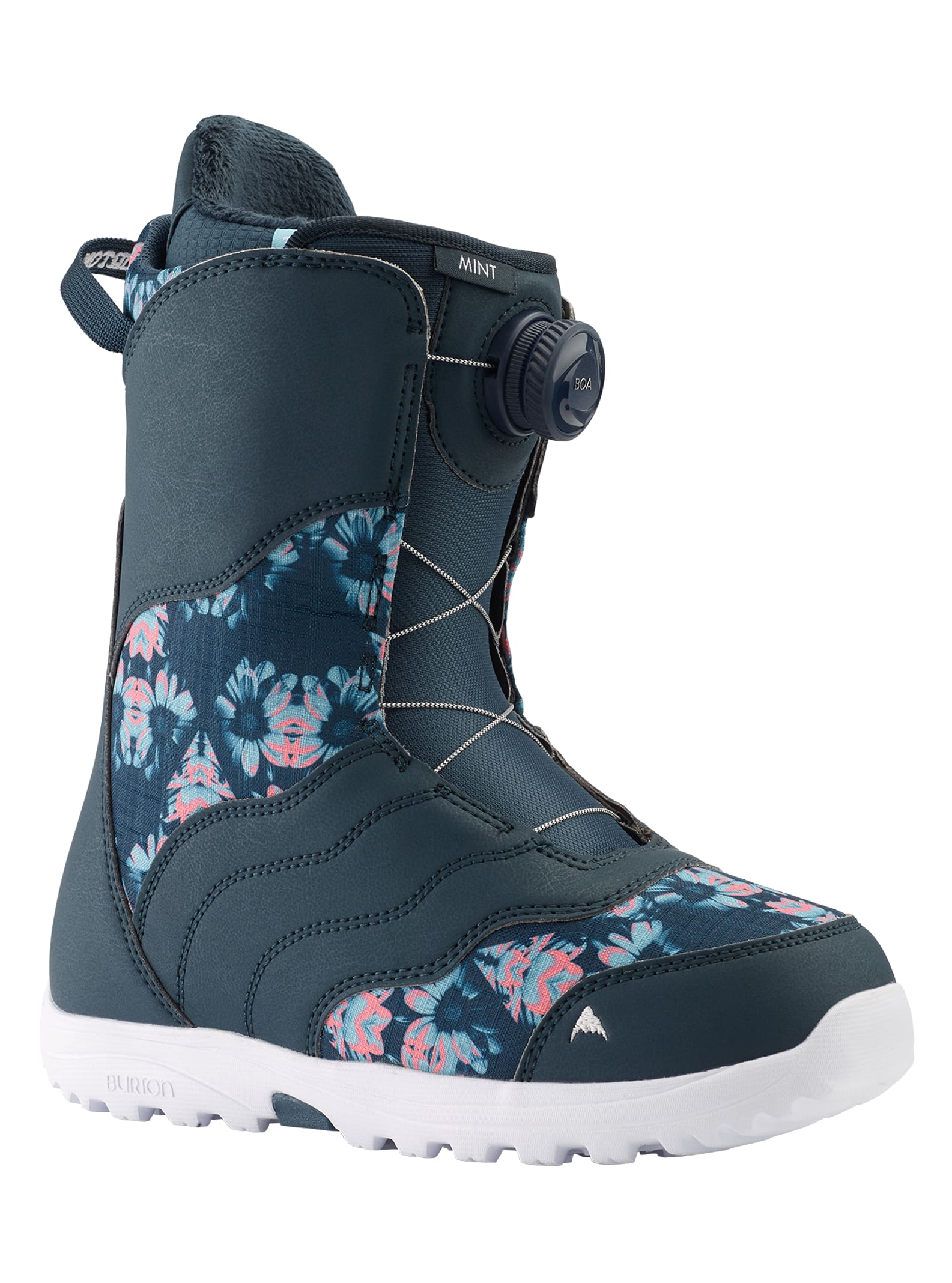 Burton - Boots de snowboard Mint Boa® femme, Midnite Blue / Multi, 10