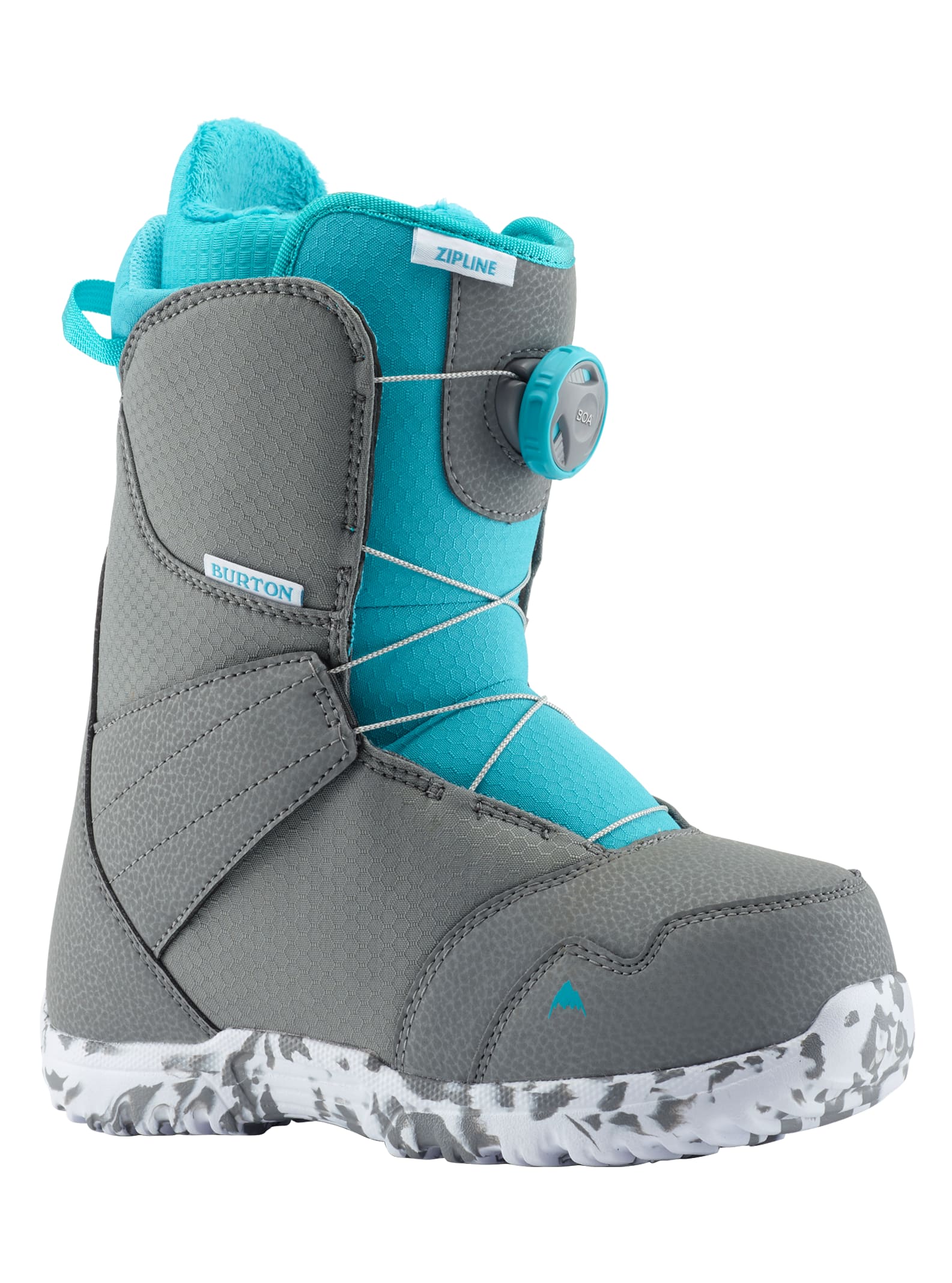 Kids' Burton Zipline Boa® Snowboard Boot | Burton.com Winter 2020 US