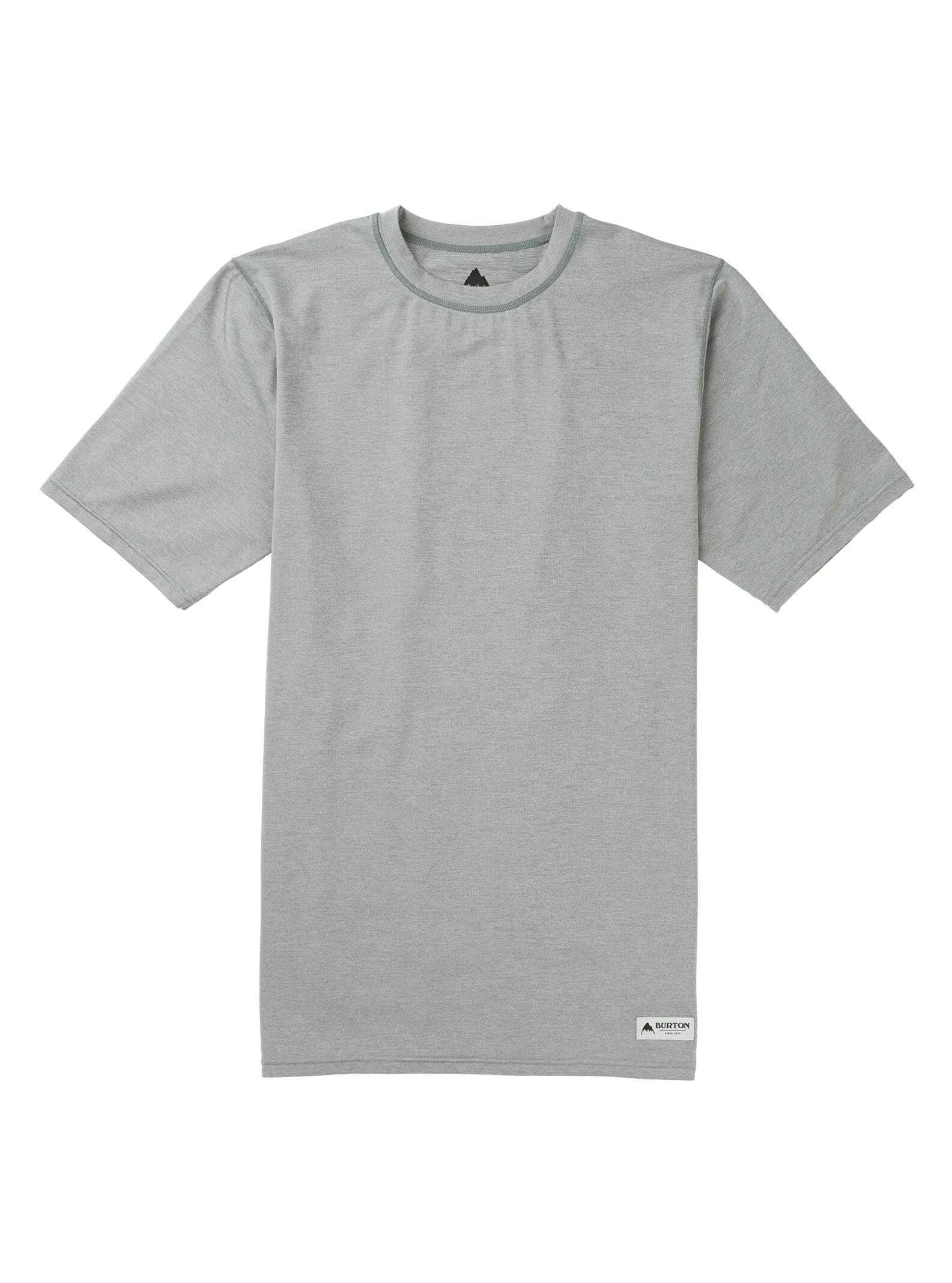 Burton - T-shirt de sous-vêtements léger homme, Gray Heather, M