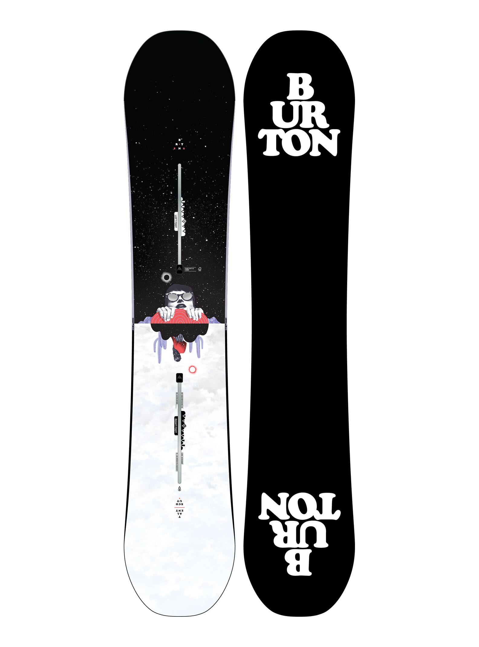 Burton  - Snowboard Talent à cambre Scout femme, 152