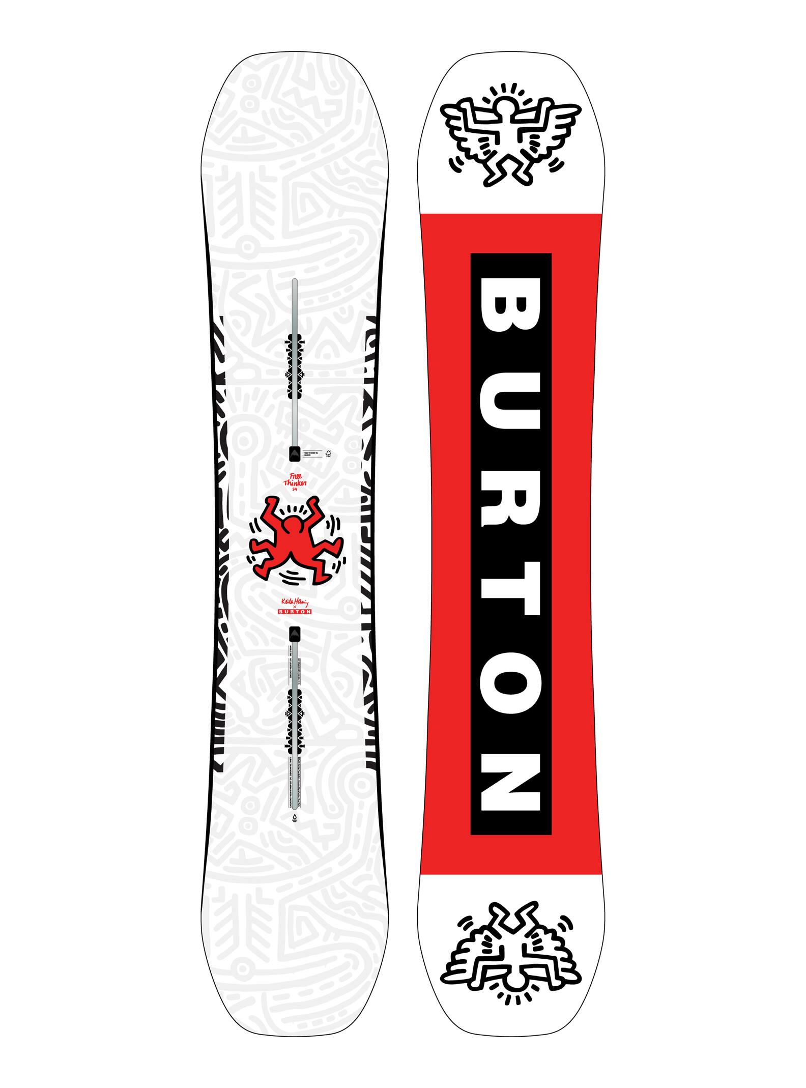 Burton – Snowboard à cambre Free Thinker homme, 154