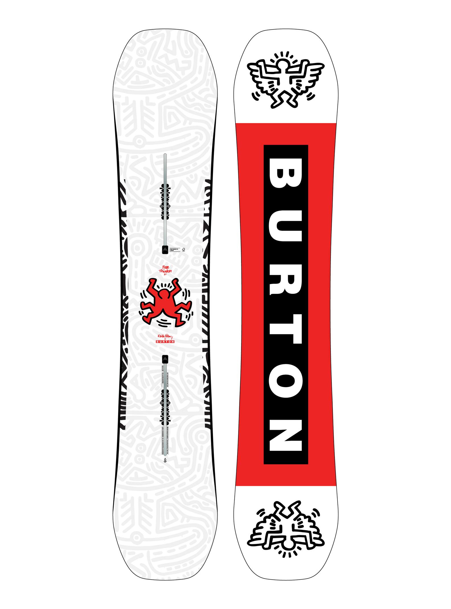 Burton – Snowboard à cambre Free Thinker homme, 157