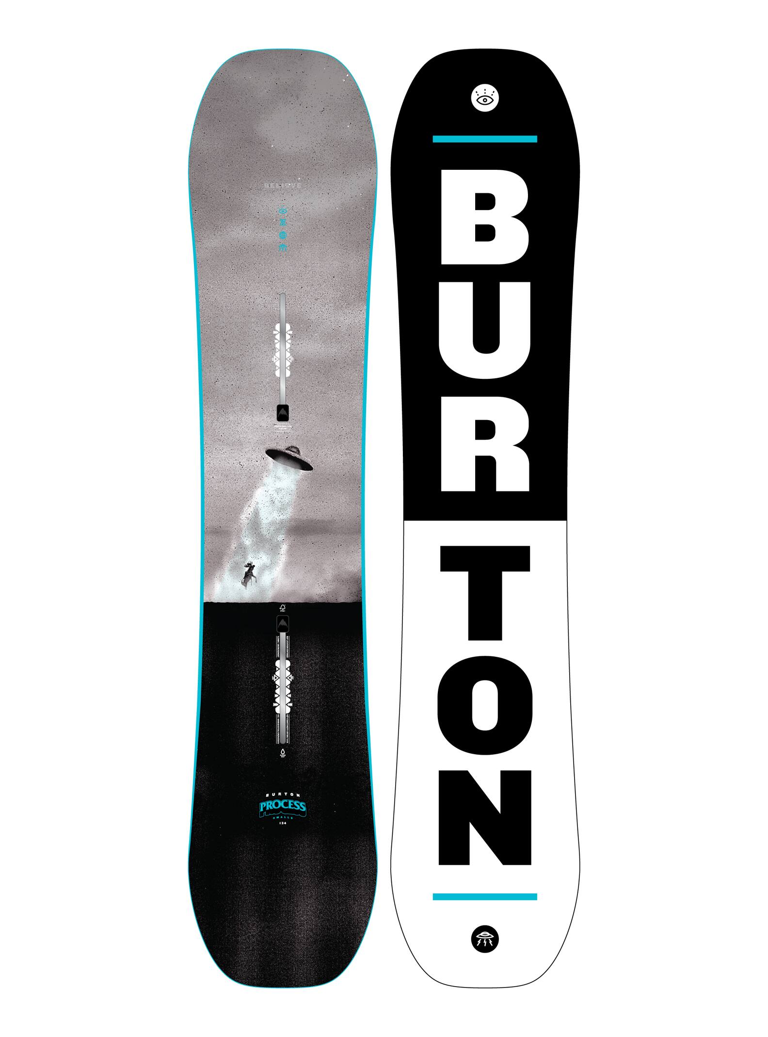 Burton - Snowboard Process Smalls Flat Top garçon, 134