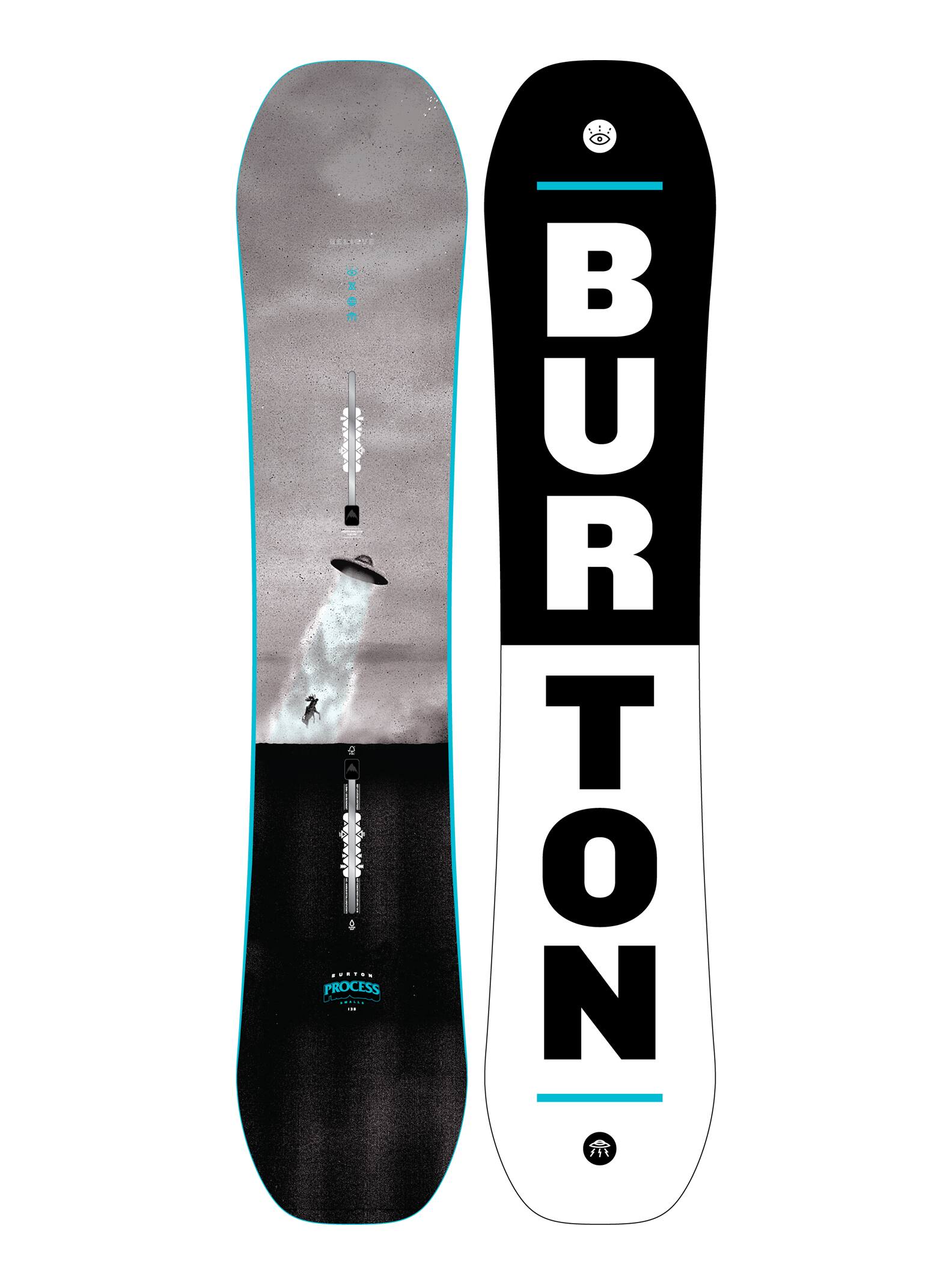 Burton - Snowboard Process Smalls Flat Top garçon, 138