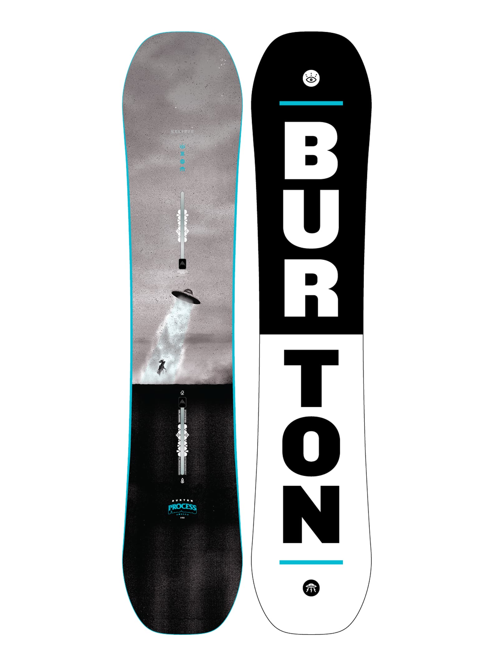 Burton - Snowboard Process Smalls Flat Top garçon, 142