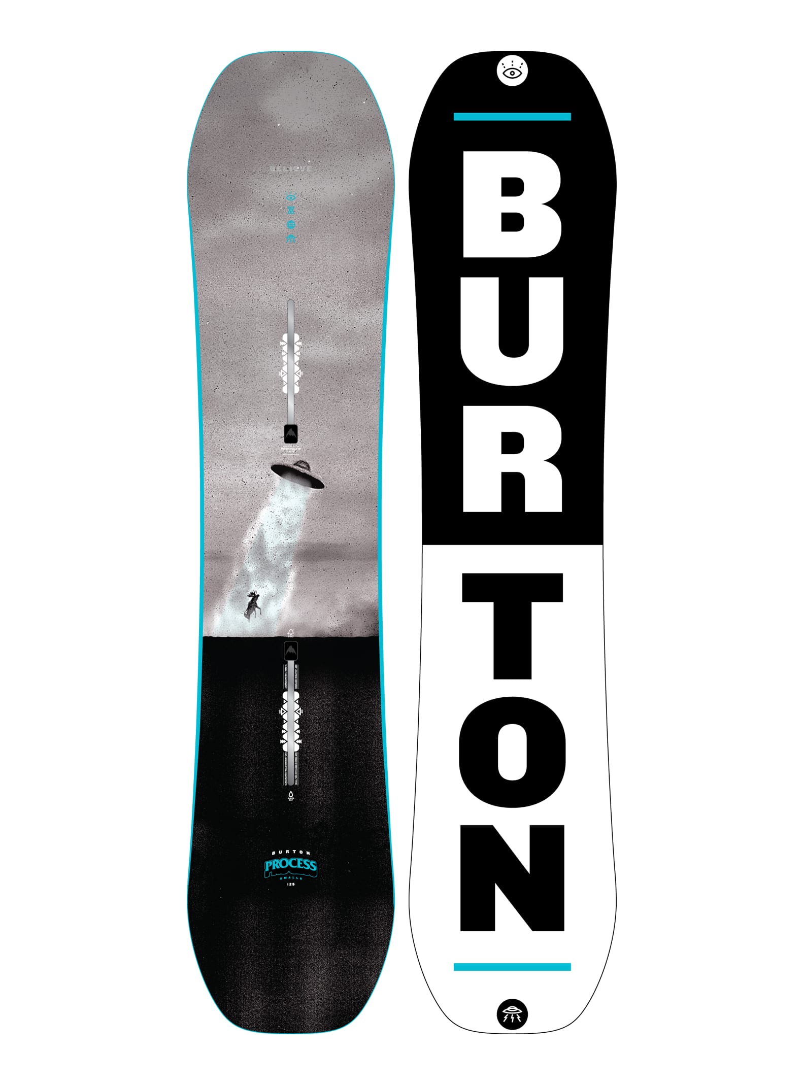 美品】BURTON PROCESS SMALLS 130 スノーボード キッズスポーツ