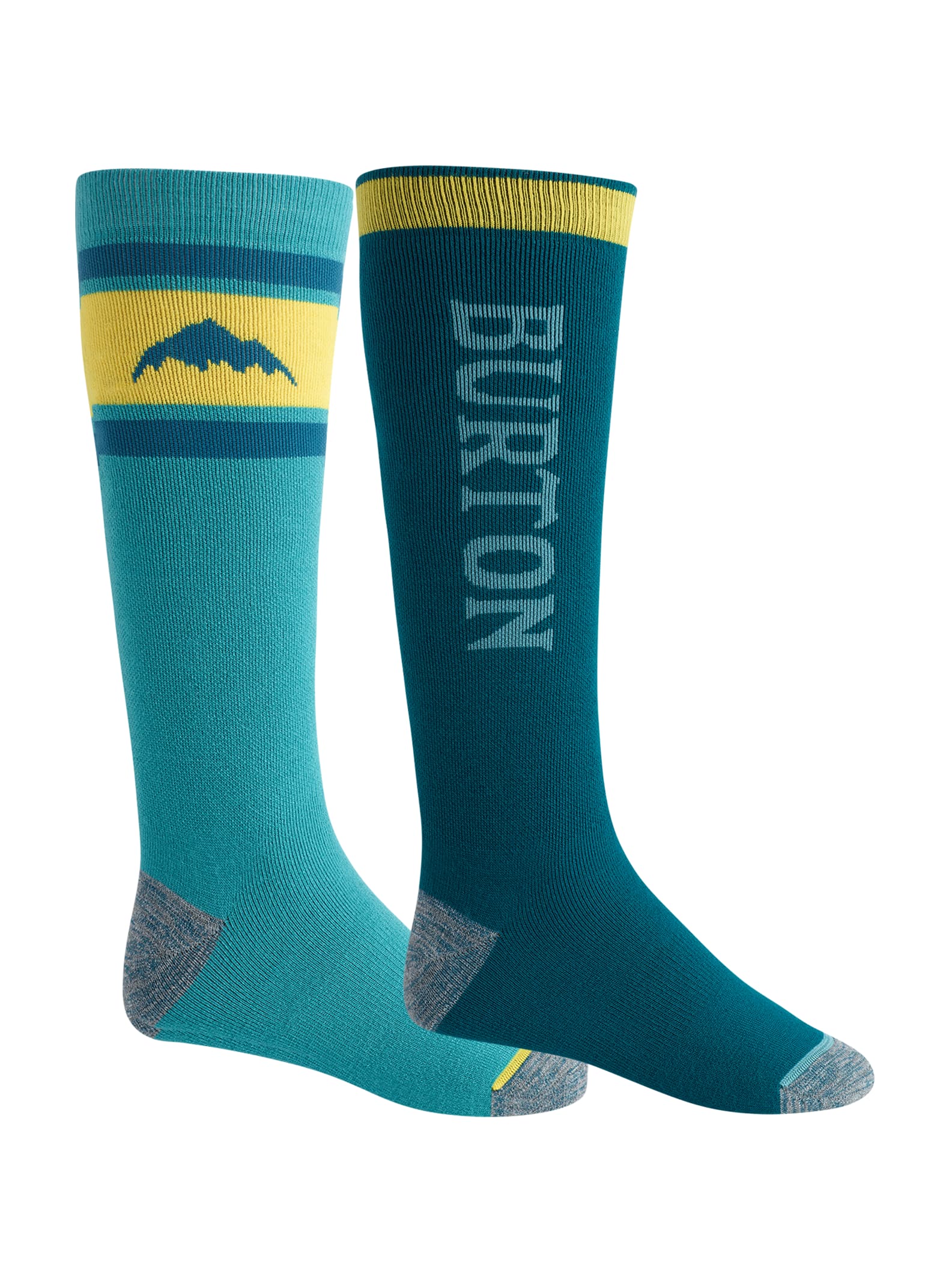 Burton - Lot de 2 paires de chaussettes Weekend intermédiaires homme, Deep Teal, S