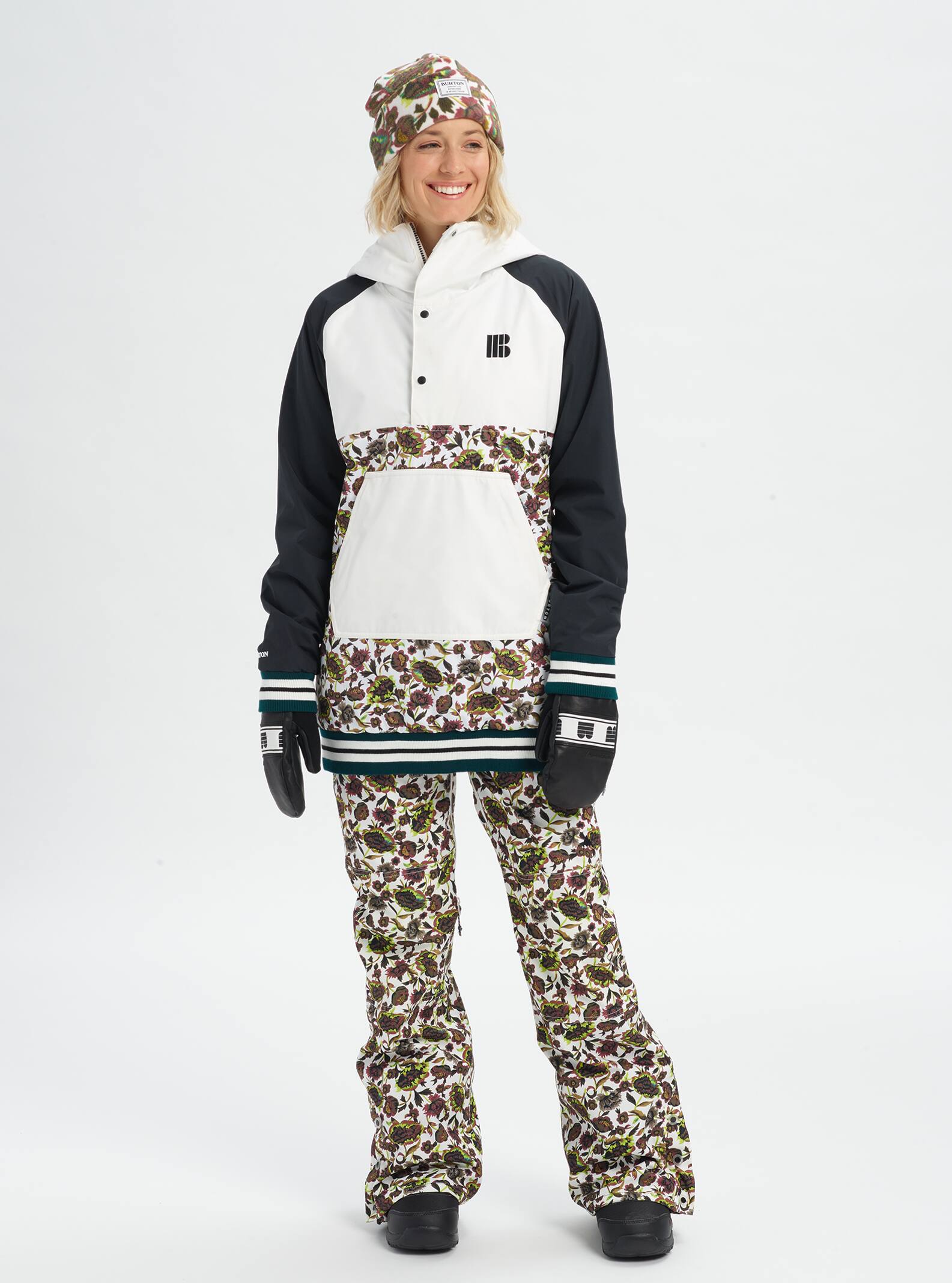 Burton loyle anorak señora-snowboardjacke mtex invierno chaqueta chaqueta Sospechosovarón