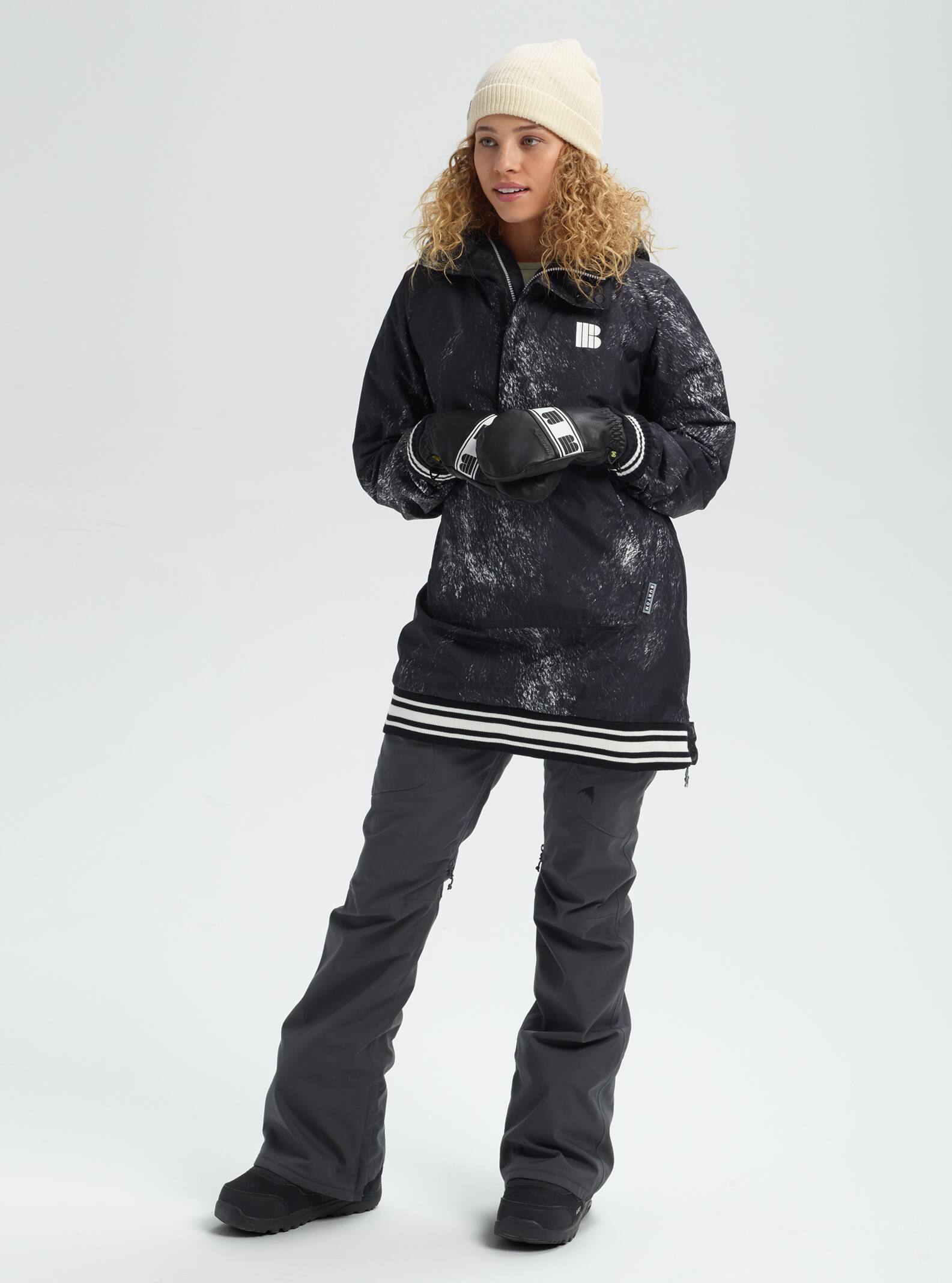 Burton loyle anorak señora-snowboardjacke mtex invierno chaqueta chaqueta Sospechosovarón